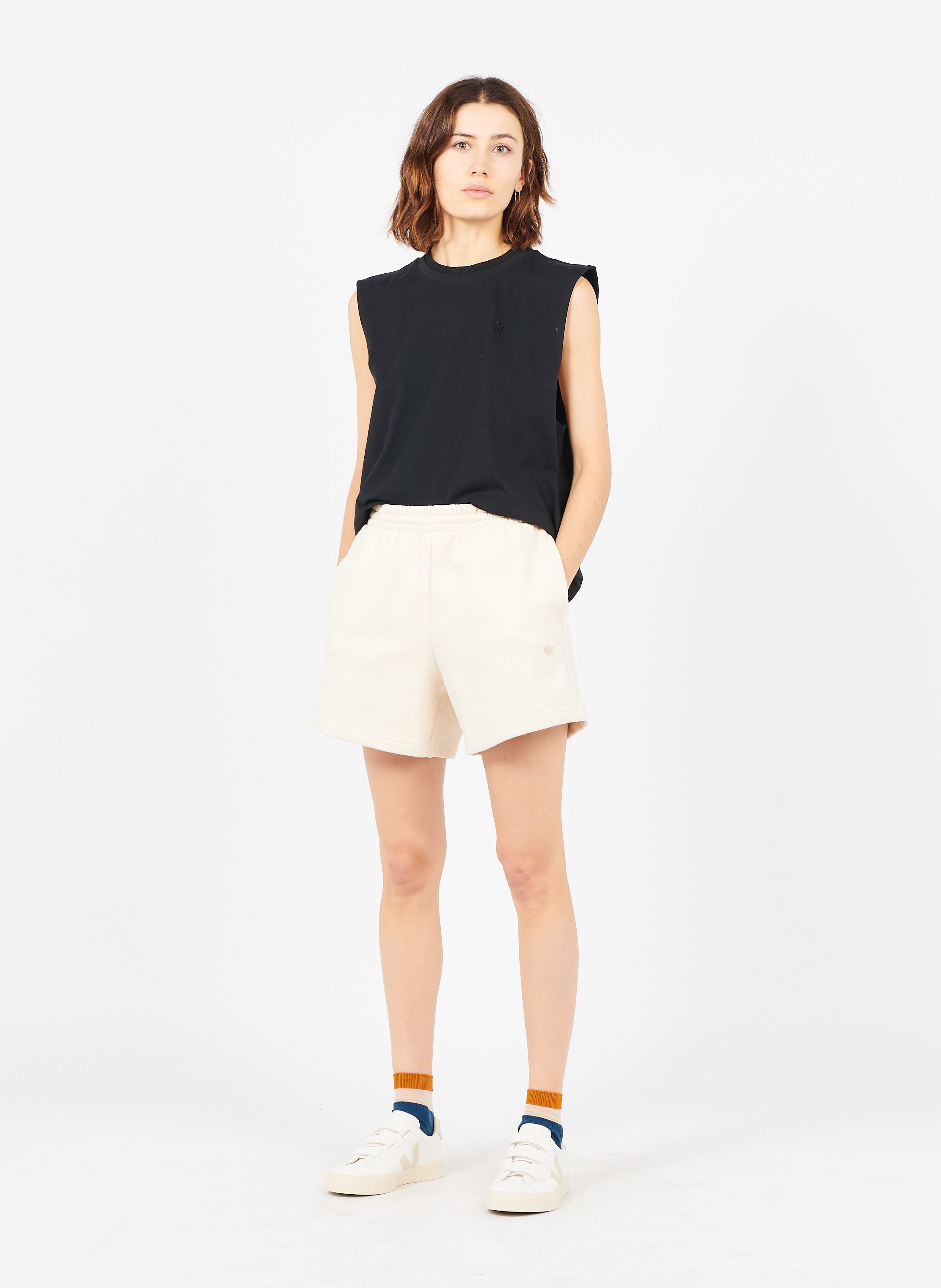 Pantalón Corto De Felpa Nondye Adidas - Mujer | Place des Tendances