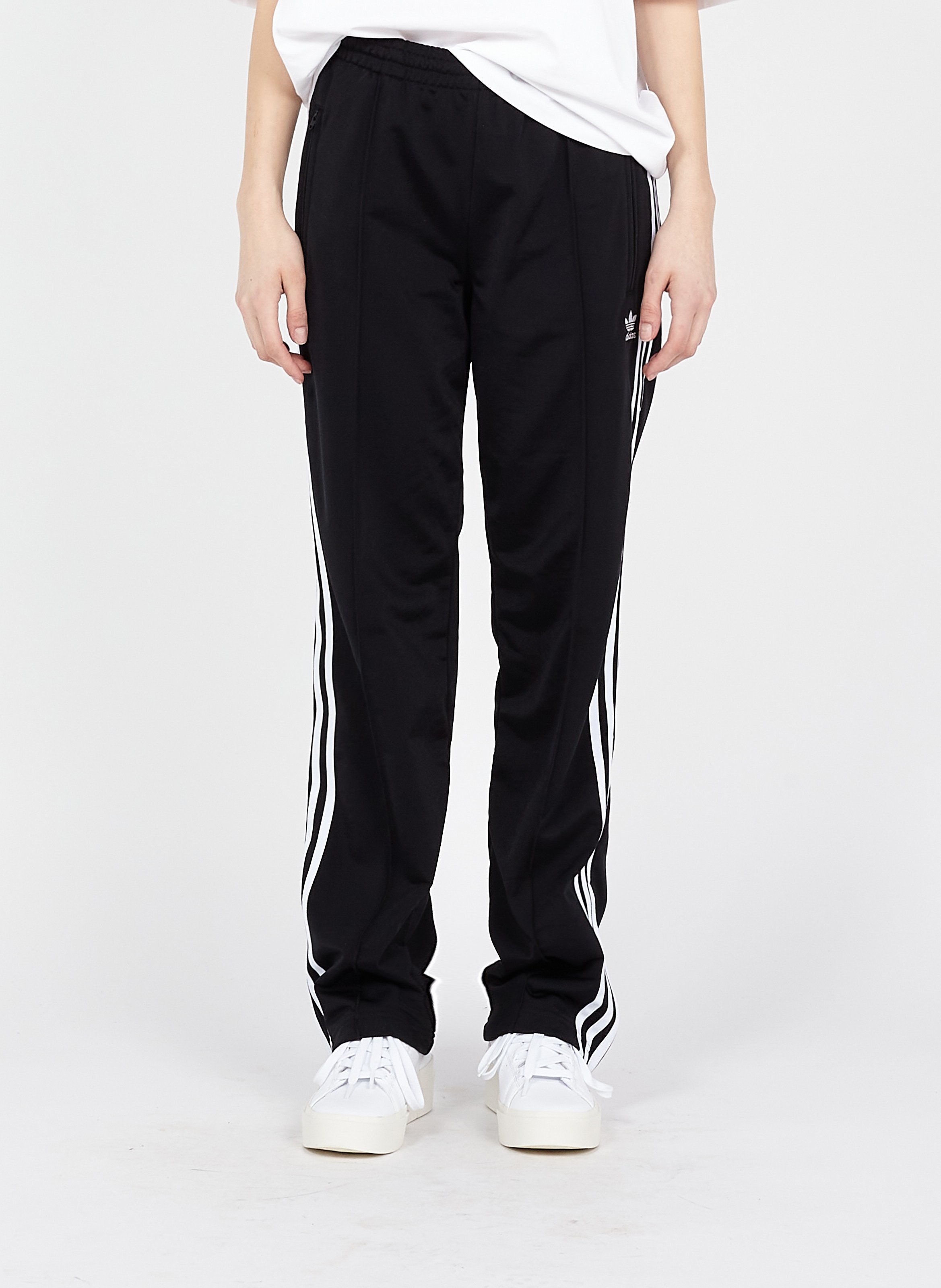 Pantalón Recto De Jogging Black Adidas - Mujer | Place des Tendances