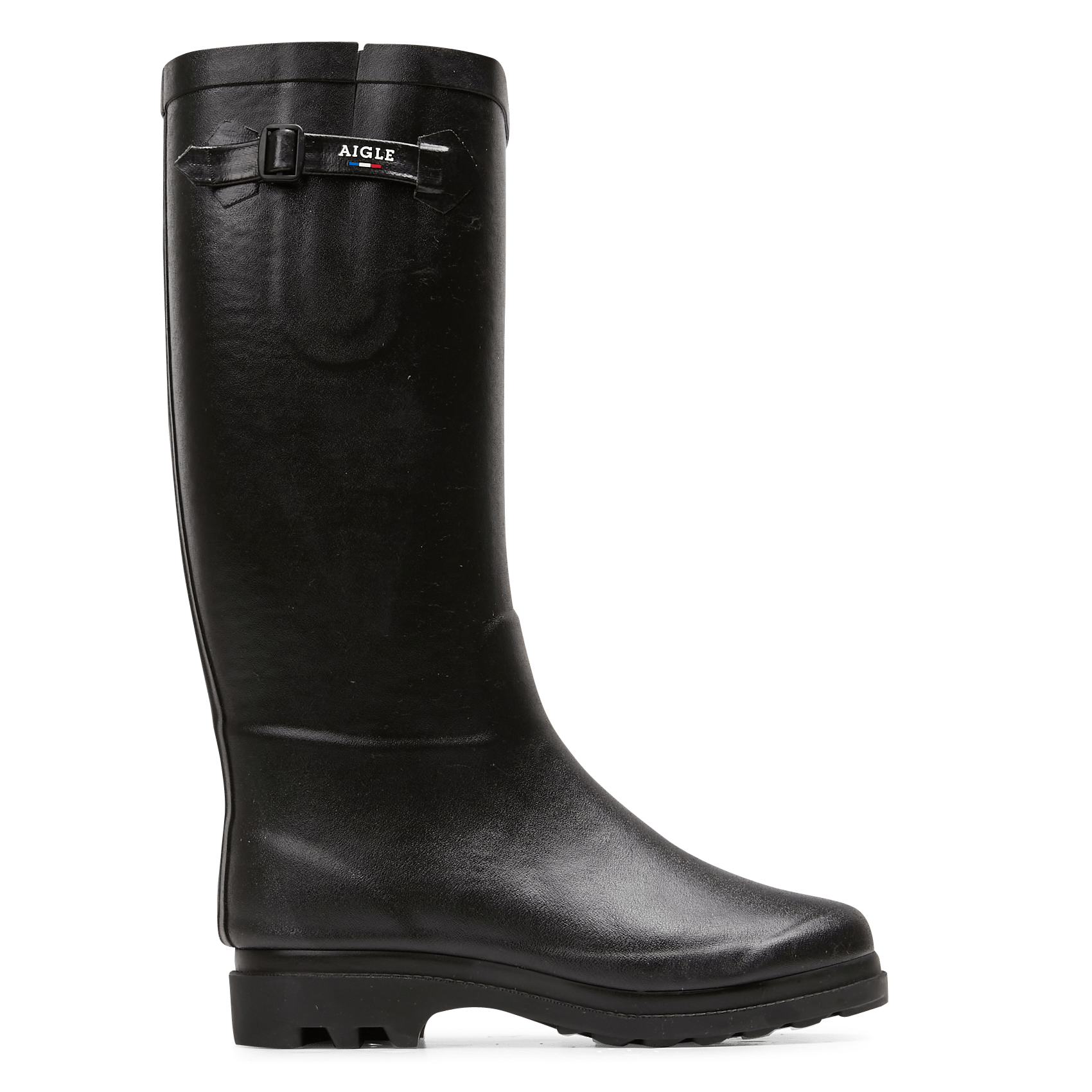 Botas De Agua Con Forro Noir Aigle - Mujer | Place des Tendances