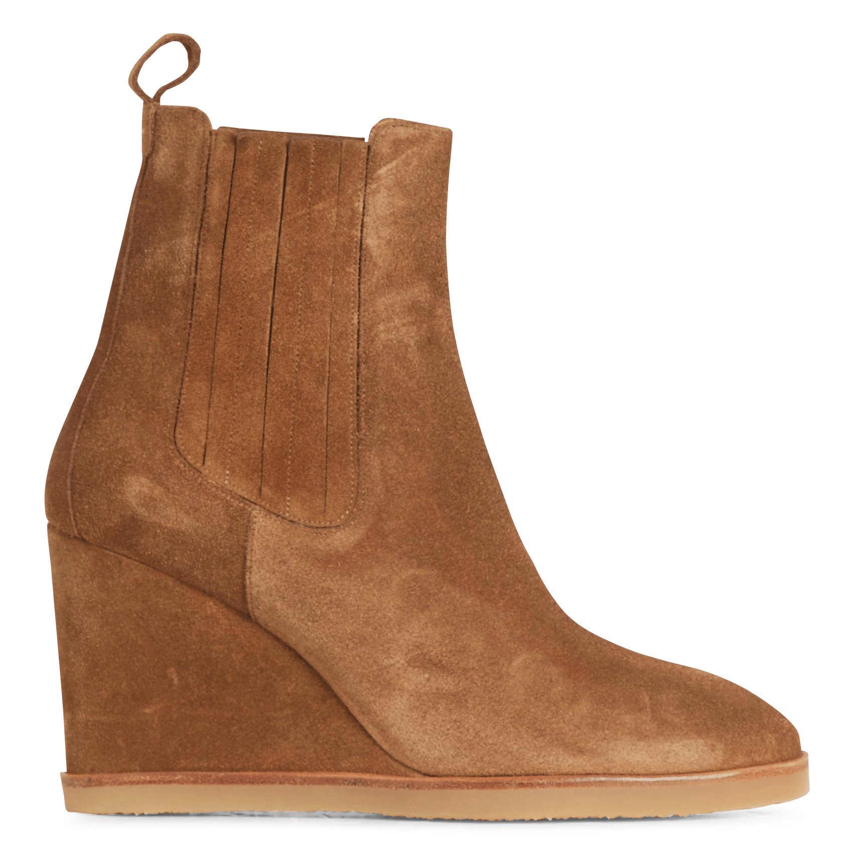 Botines De Piel Aterciopelada Con Plataforma Tabac Paris - Mujer | des Tendances