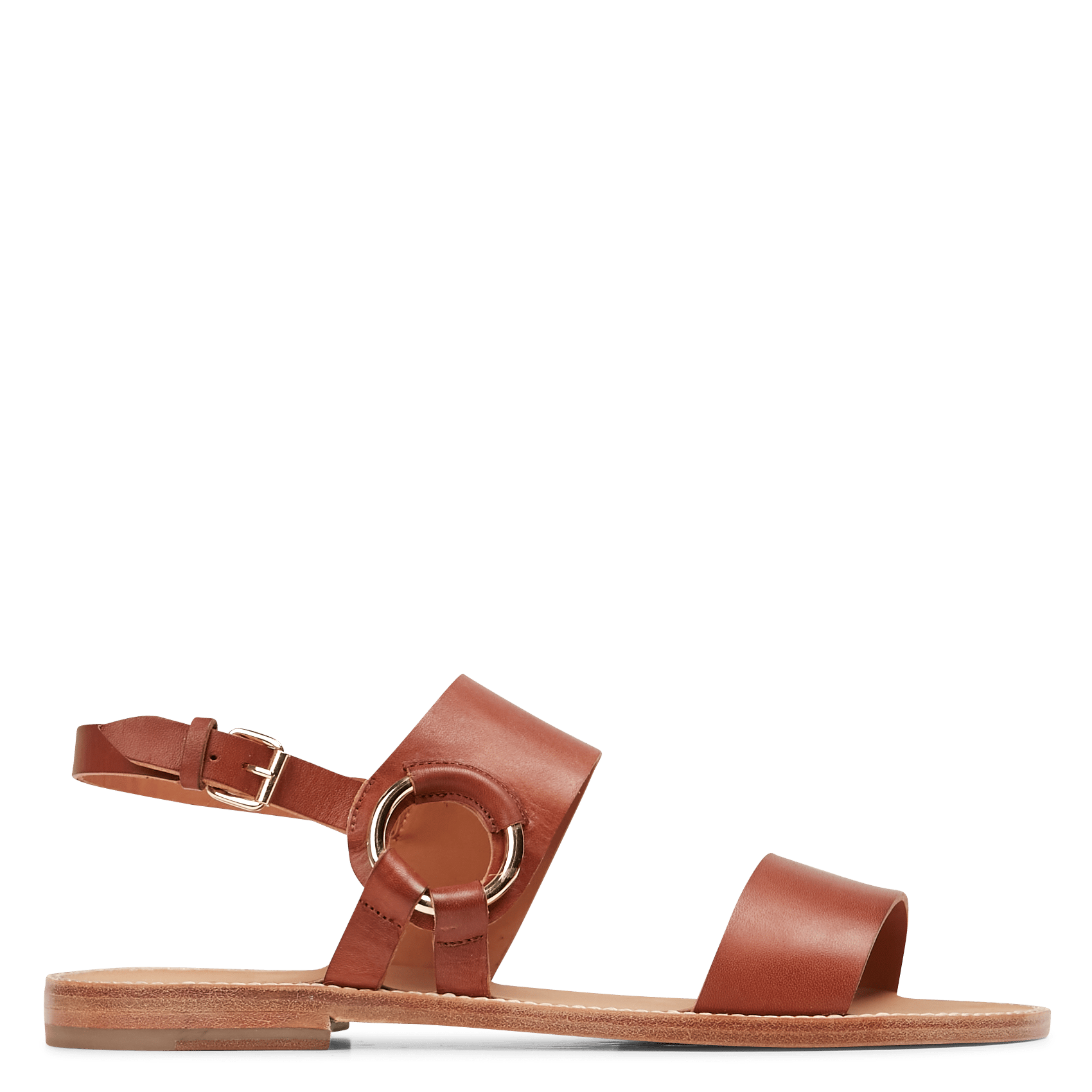 Sandalias De Piel Cuoio Anthology Paris - Mujer | Place des Tendances