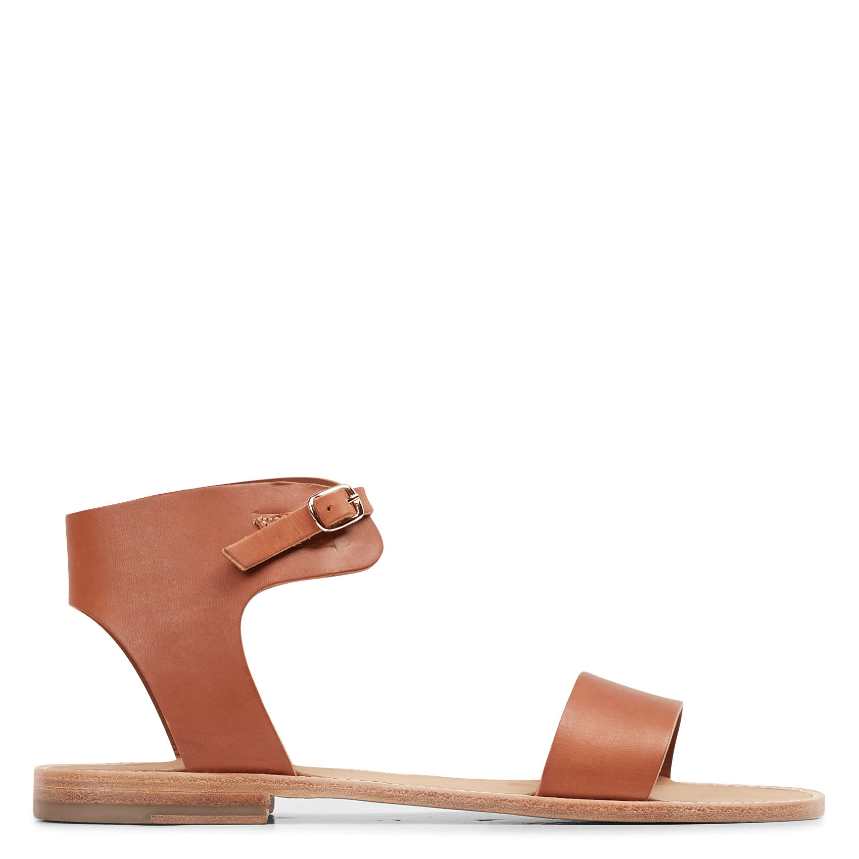 Sandalias Planas De Piel Ambra Anthology Paris - Mujer | Place des Tendances