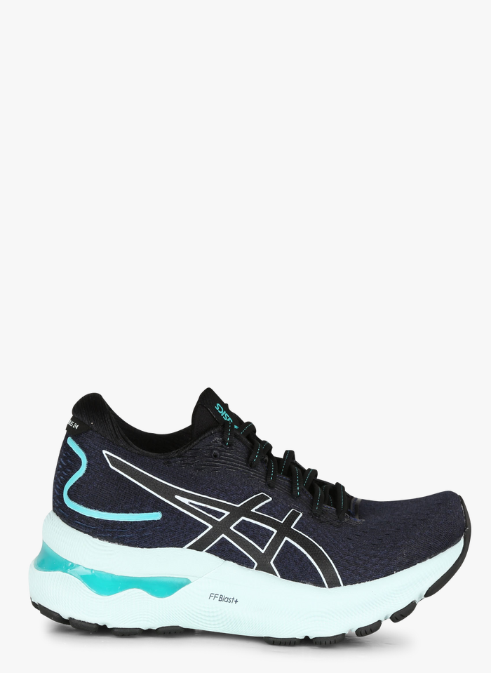 Asics 24 Black/soothing Sea Asics - Mujer | Place des Tendances