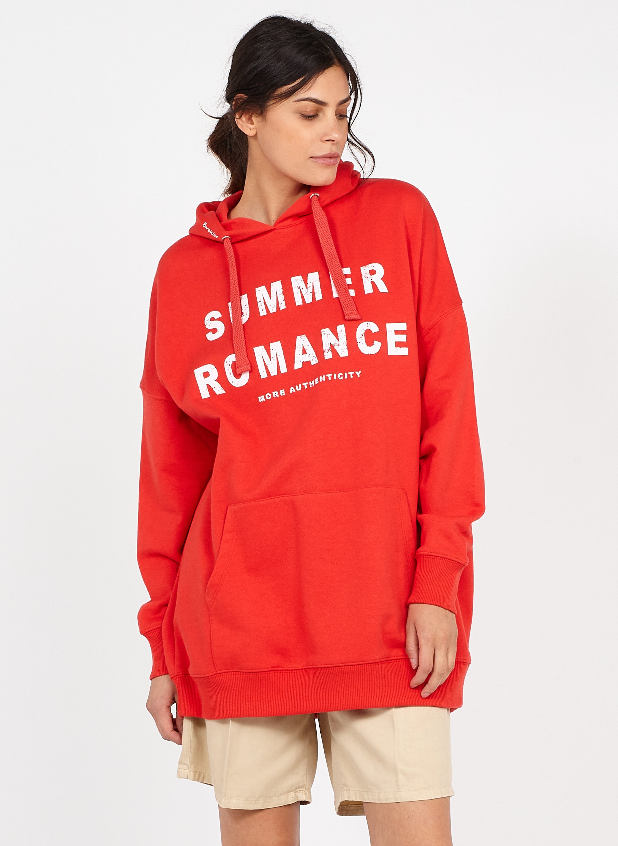 Sudadera Oversize Con Capucha Fire Berenice - Mujer | Place des Tendances