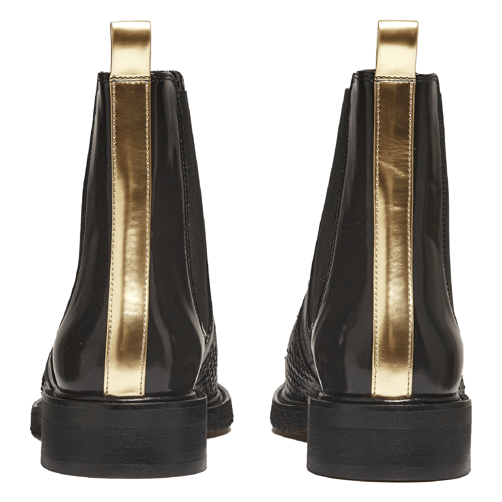 Botines Planos De Piel Bl Polo Billi Bi - Mujer | Place des Tendances