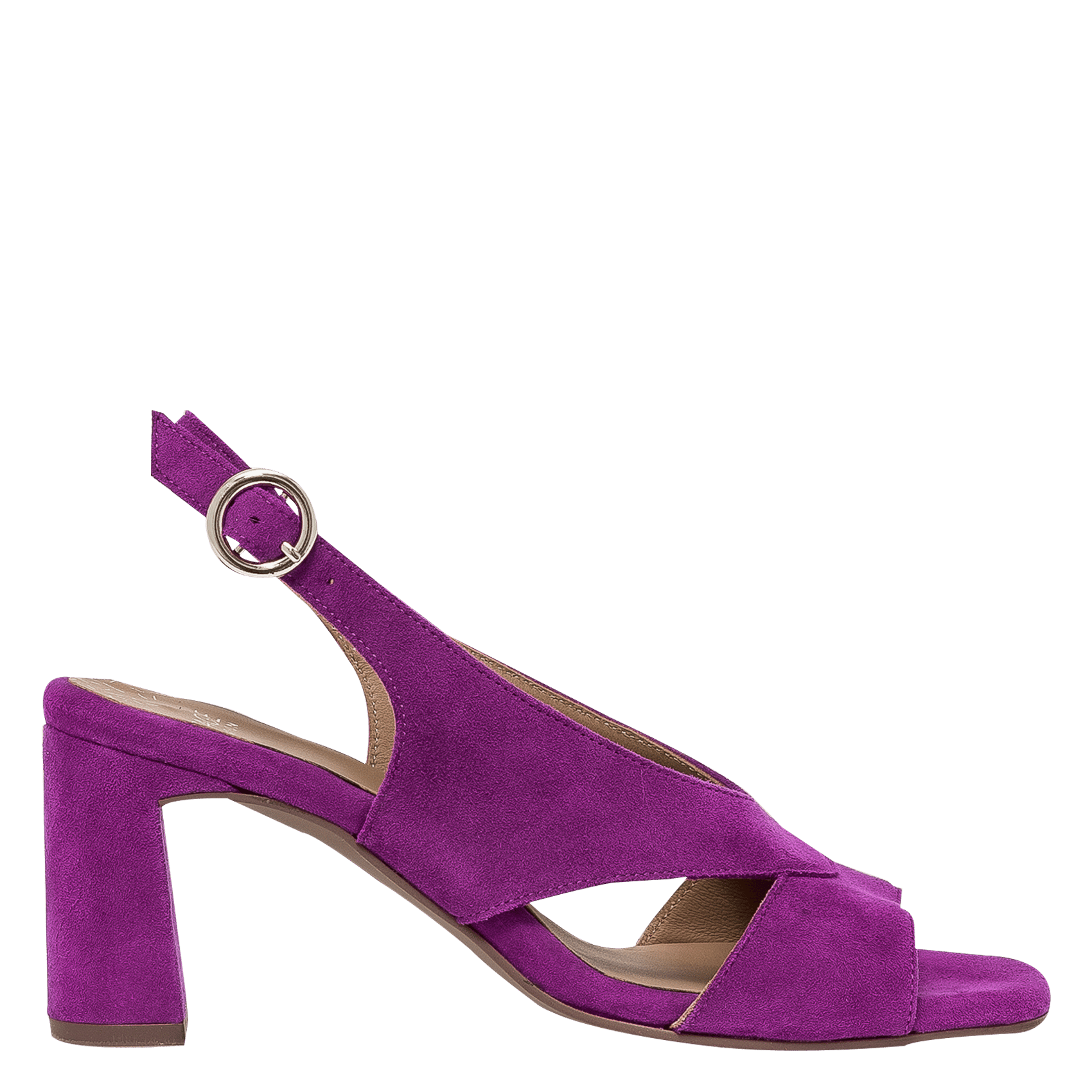 Sandalias Altas De Piel Fuschia Bocage - Mujer | Place des Tendances