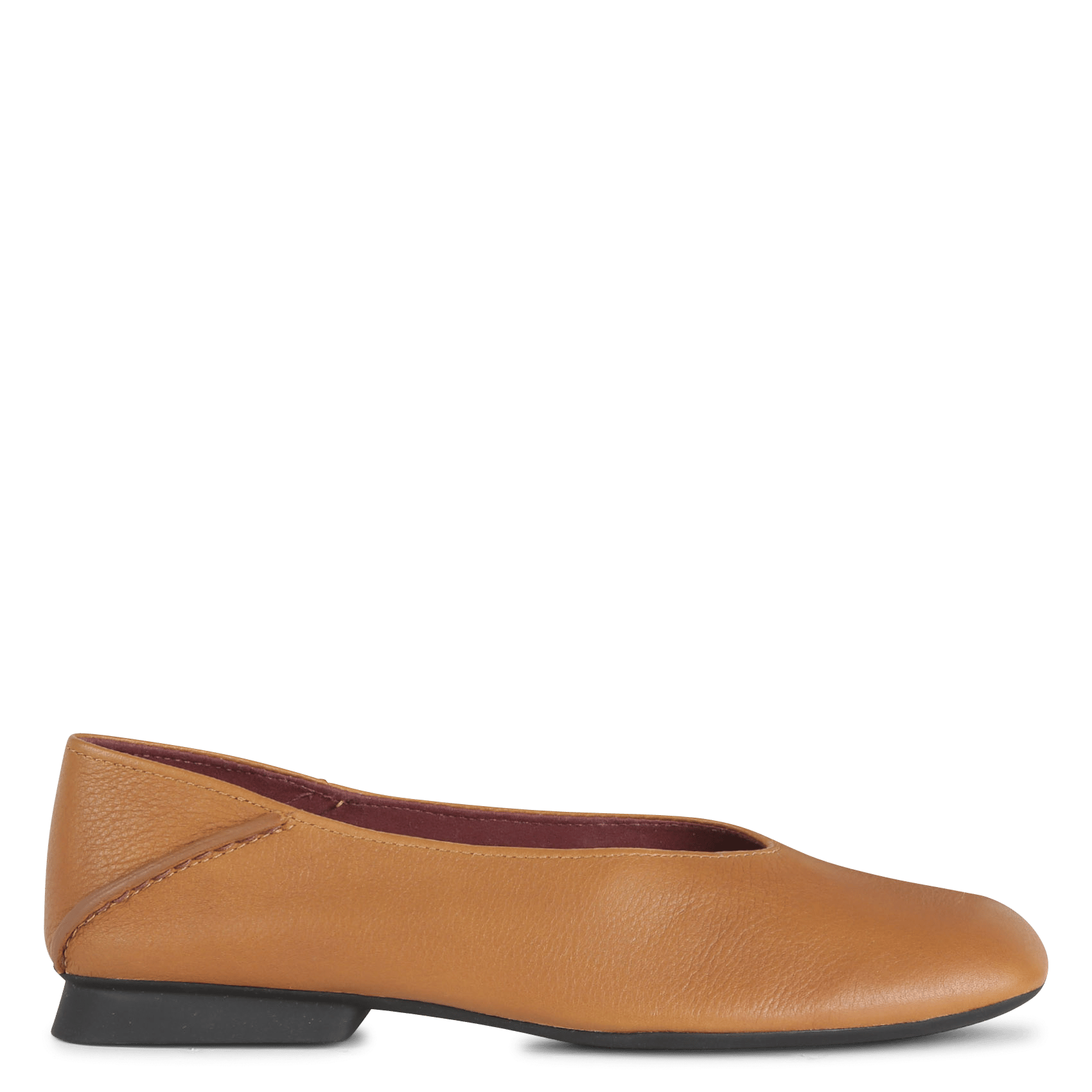 Bailarinas De Piel Medium Brown Camper - Mujer | Place des Tendances