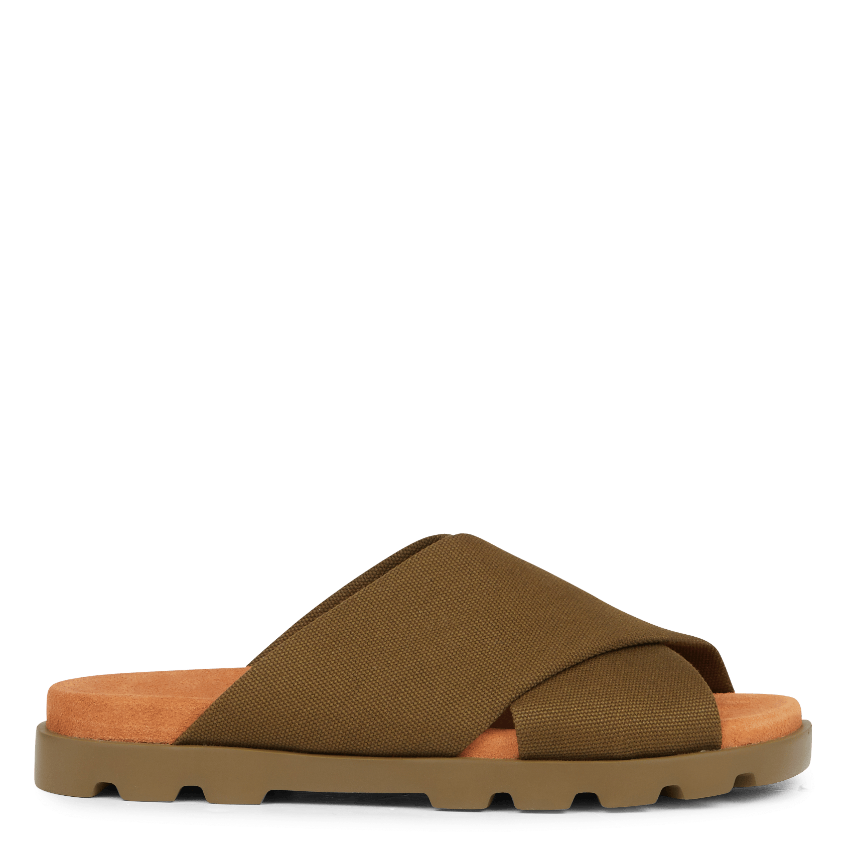 Chanclas De Algodón Medium Green Camper - Hombre | Place des Tendances
