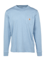 CARHARTT WIP Frosted Blue Heather Azul