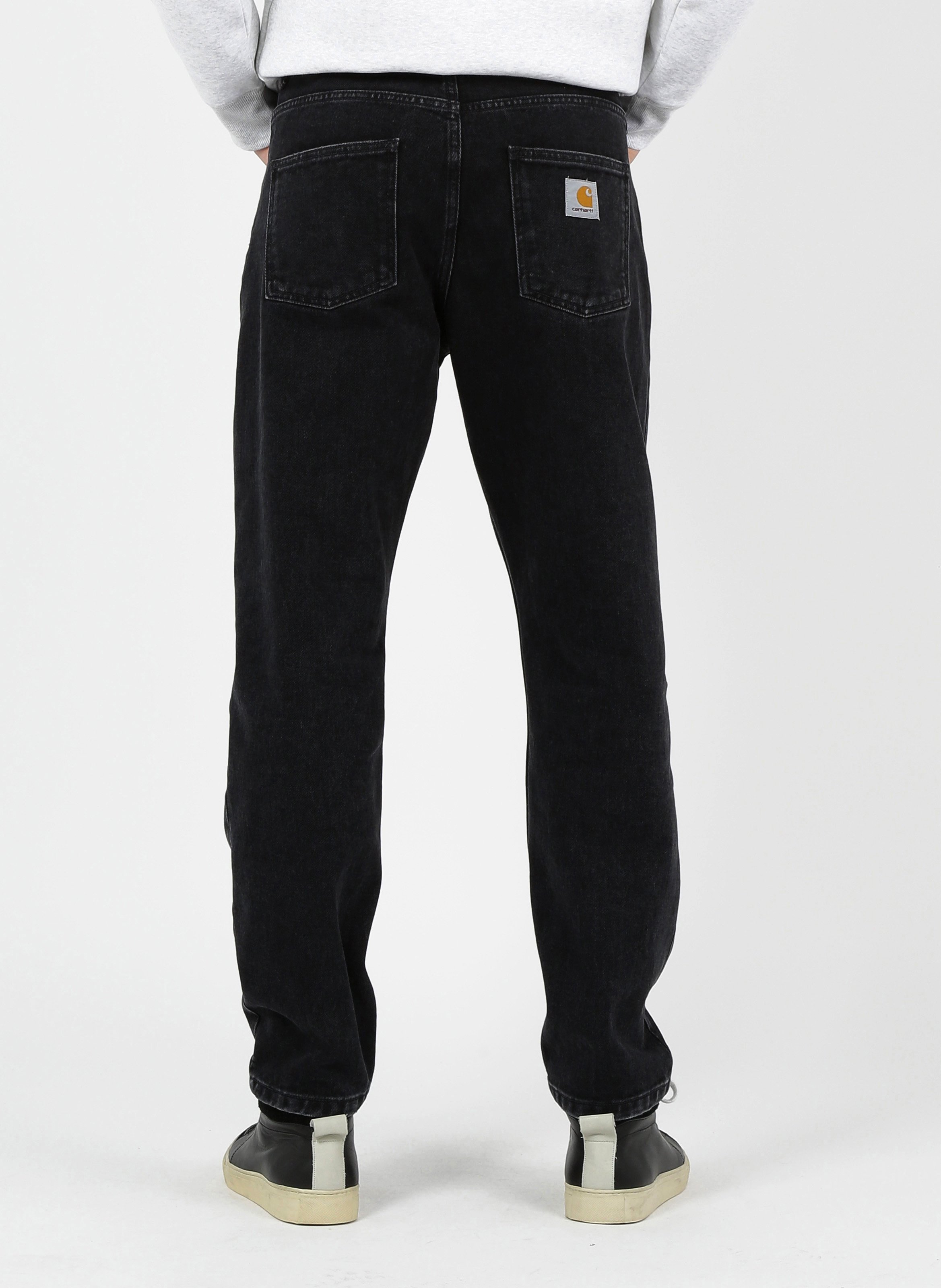 Vaquero Recto Black Carhartt Wip - Hombre | Place des Tendances
