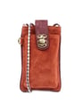 CLARIS VIROT Cuir mix brique Naranja
