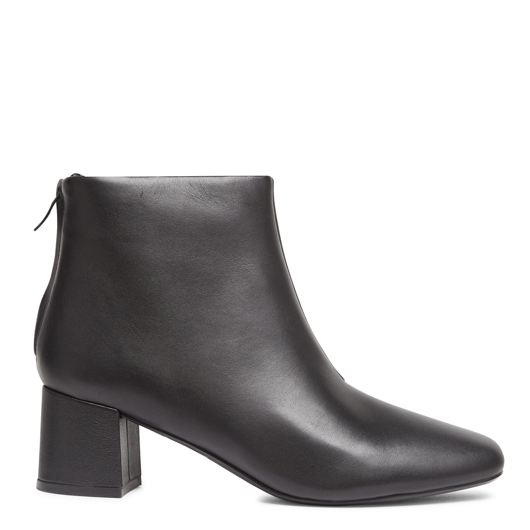 Botines De Piel Con Tacón Black Leather Clarks - Mujer | Place des Tendances