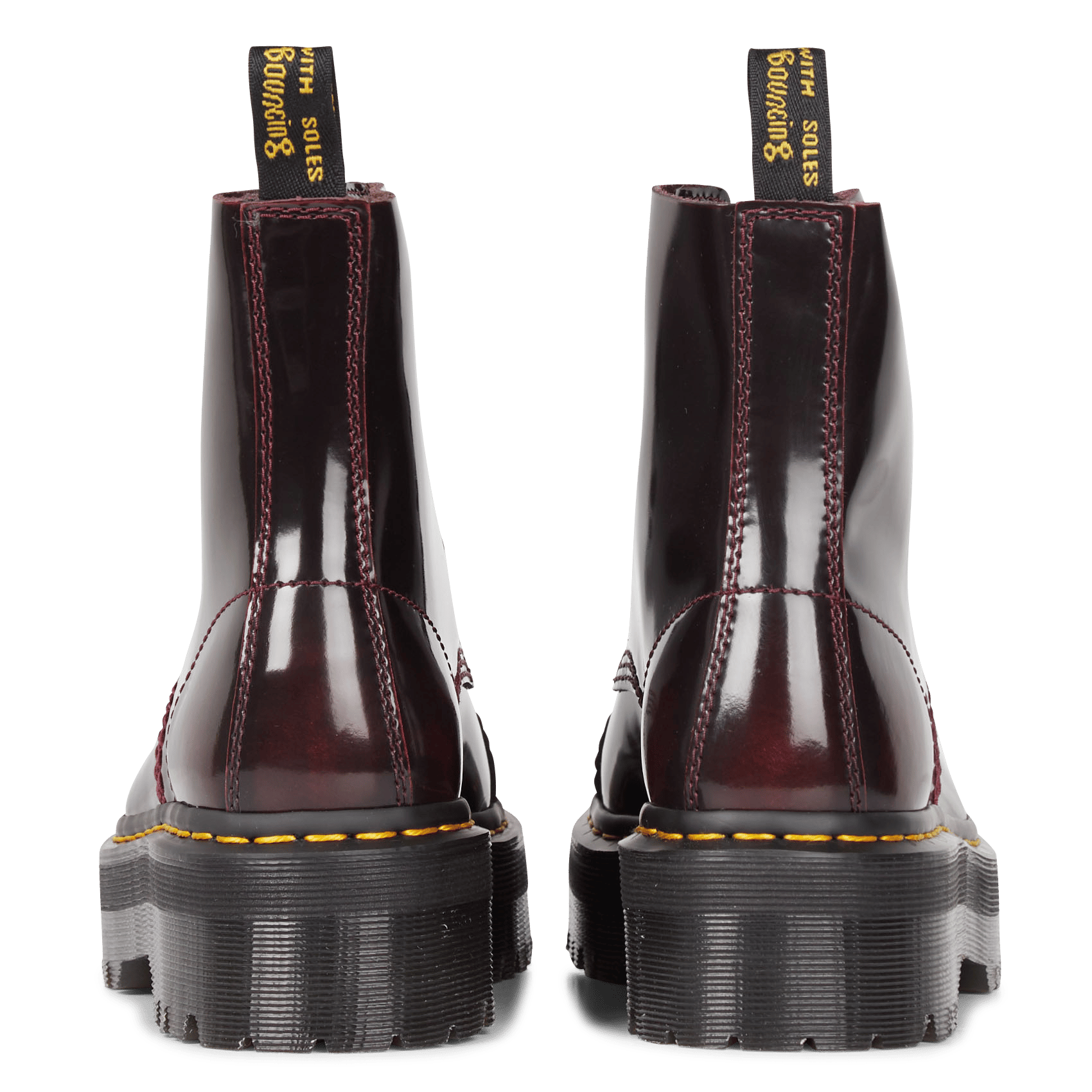 dr martens plataforma cherry