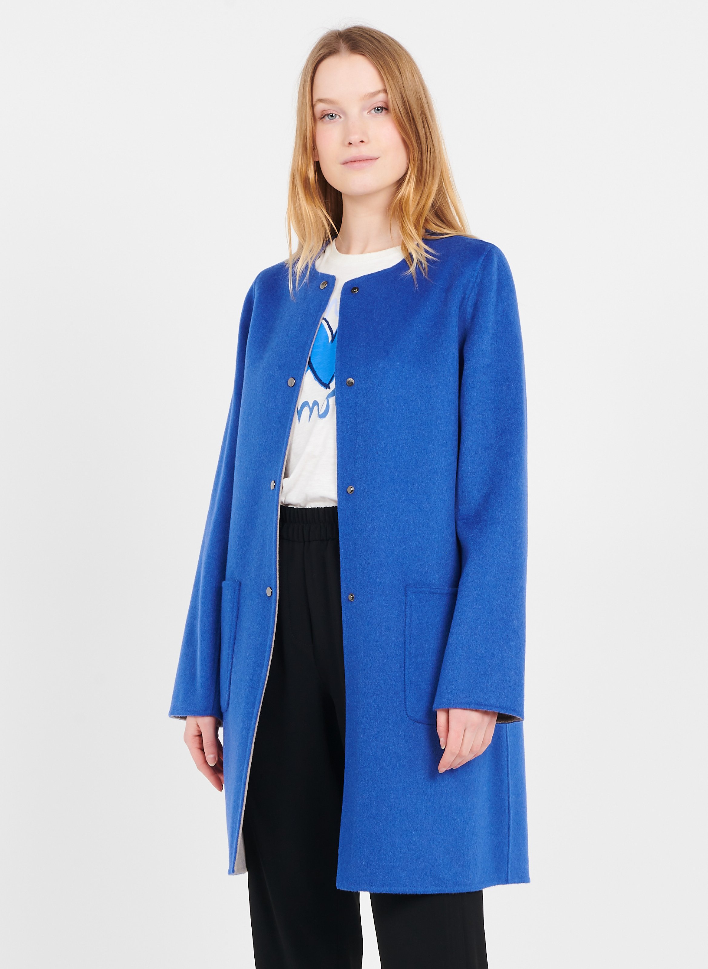 Abrigo De Lana Reversible Electrique Gerard Darel - Mujer | Place des  Tendances