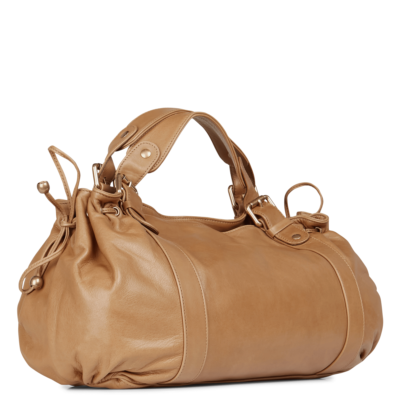 Bolso Al Hombro De Piel Vaqueta Tan Gerard Darel - Mujer | Place des  Tendances