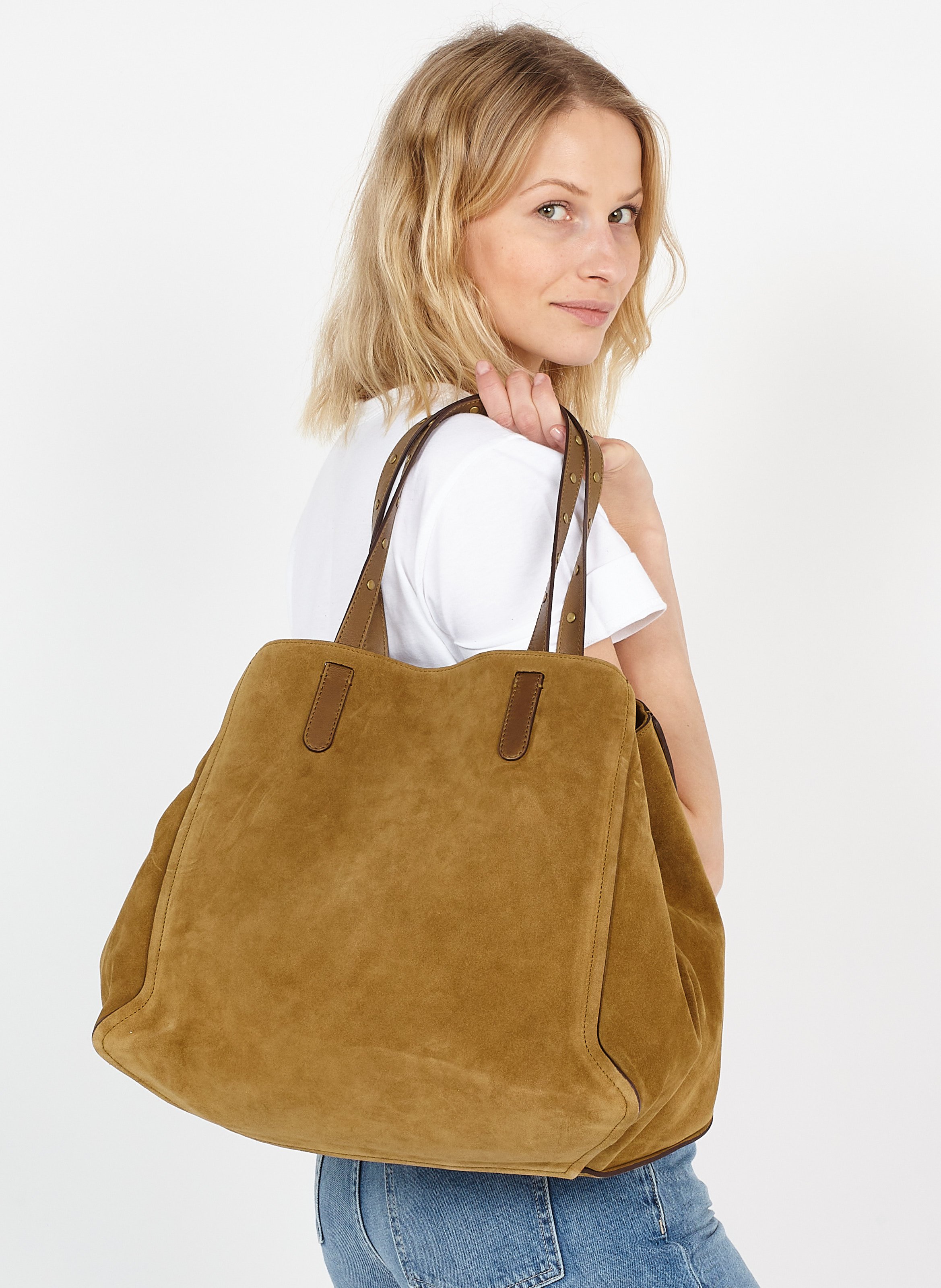 Bolso Shopper De Ante Henné Gerard Darel - Mujer | Place des Tendances