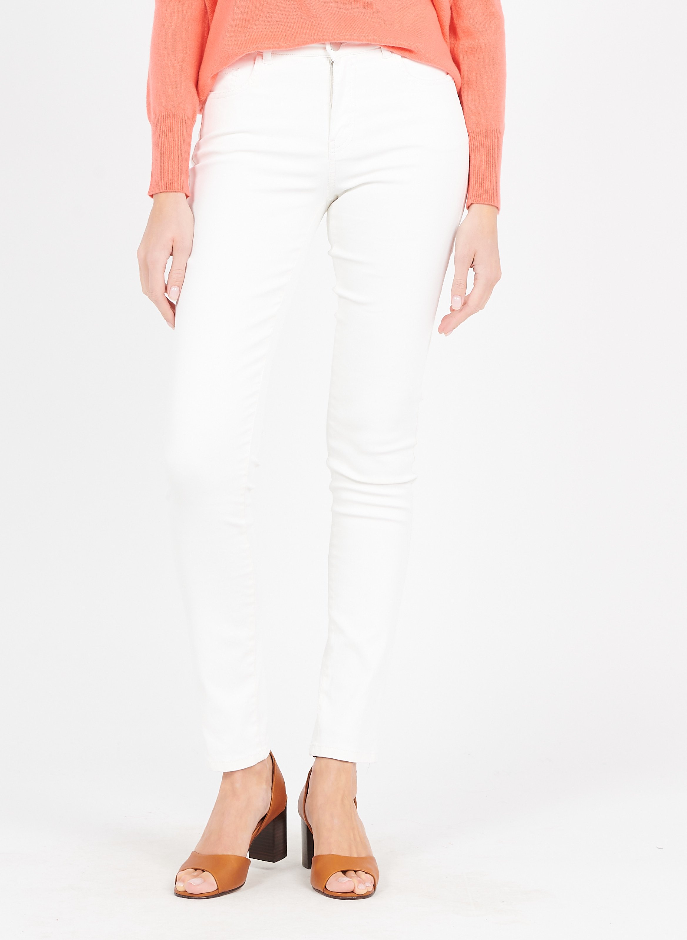 Pantalón Slim Encerado Blanc Gerard Darel - Mujer | Place des Tendances