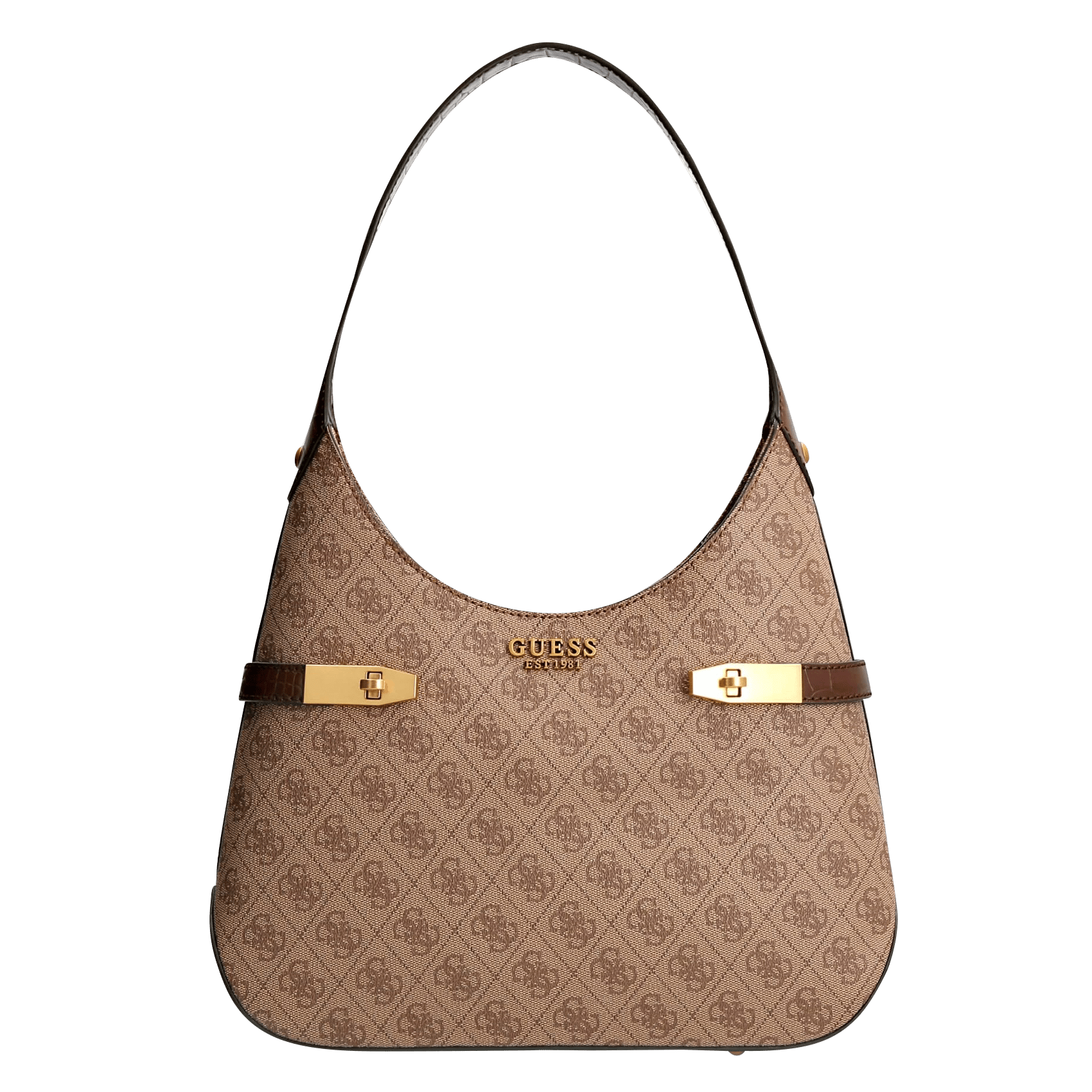 Bolso de hombro-bandolera de piel lavada perforada | Envío 24 horas