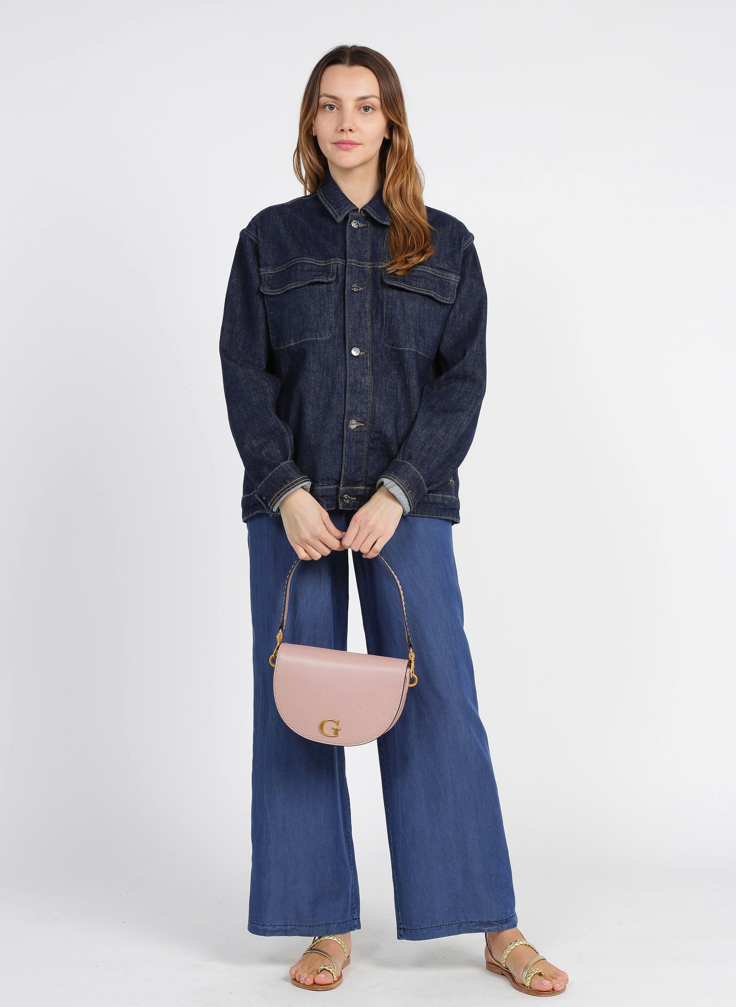 Bolso Con Bandolera Danna Biscuit Guess - Mujer | Place des Tendances