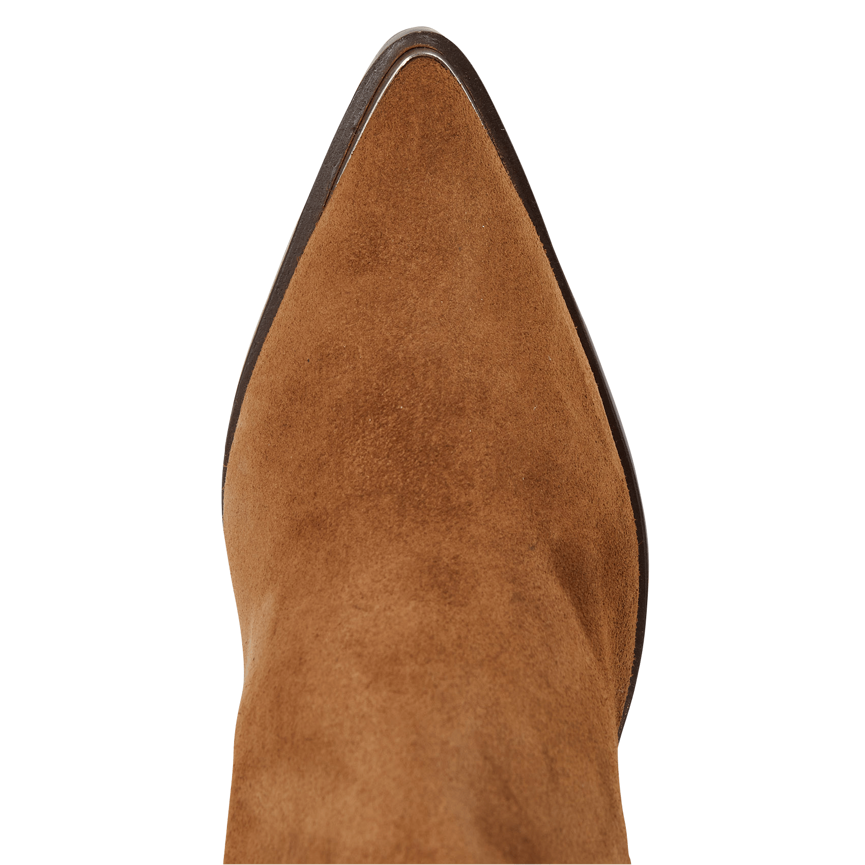 Botines De Piel Acabados En Punta Marron Jonak - Mujer | Place des Tendances