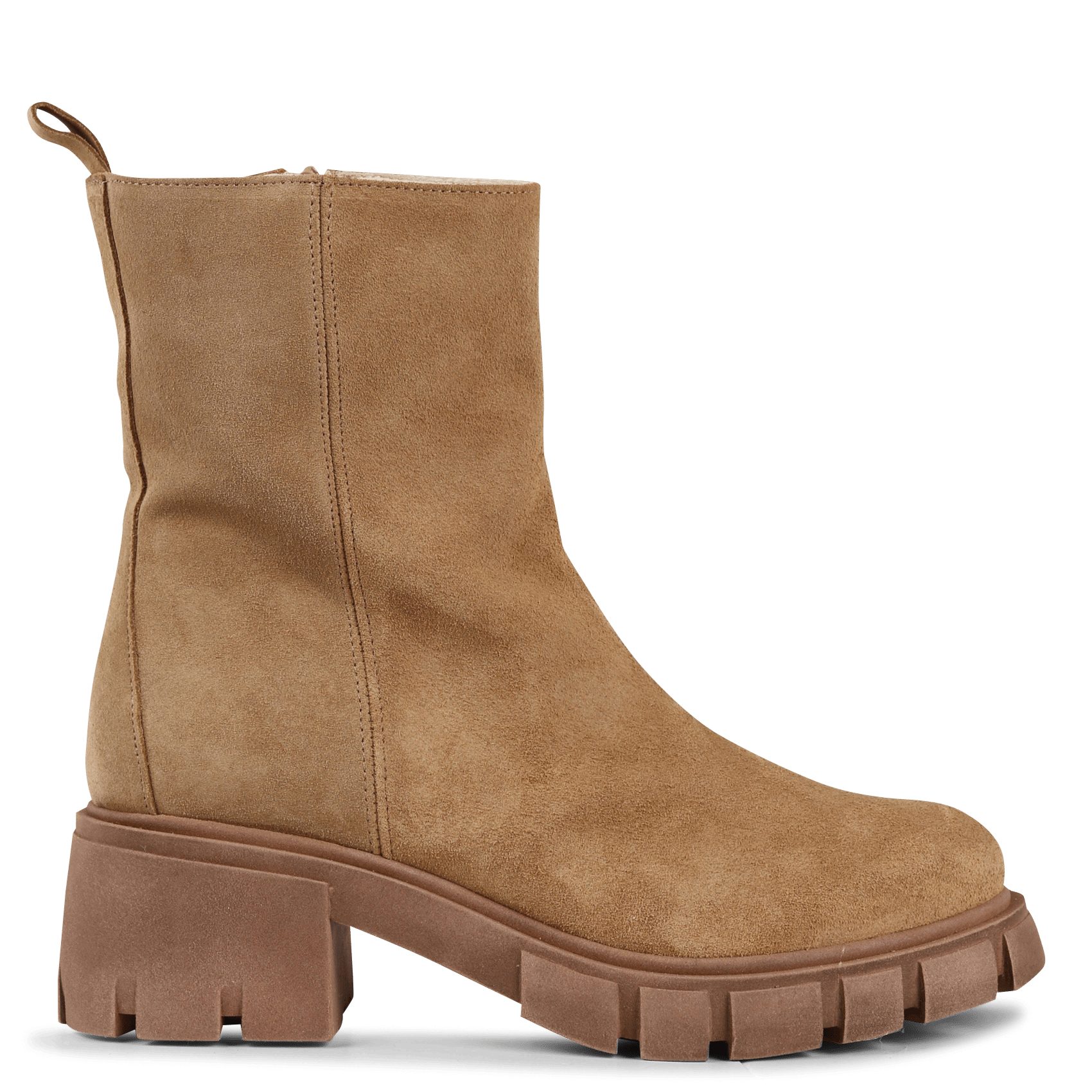 Botines De Piel Con Plataforma Beige Jonak - Mujer | Place des Tendances