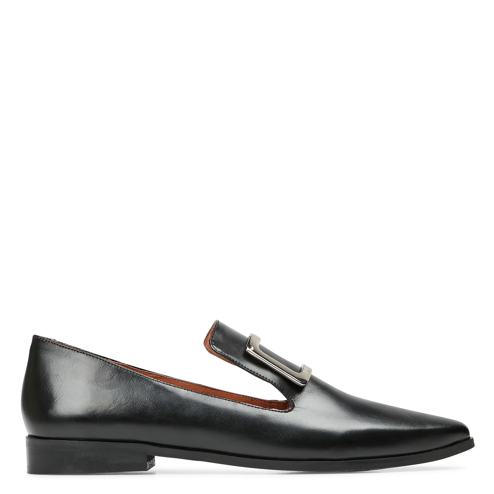 Zapato Mocasín Flexi para Hombre con Hebilla Frontal Estilo 90712 Negro |  Flexi Site USA