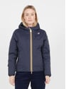 K-WAY BLUE DEPHT- BLACK PURE Azul