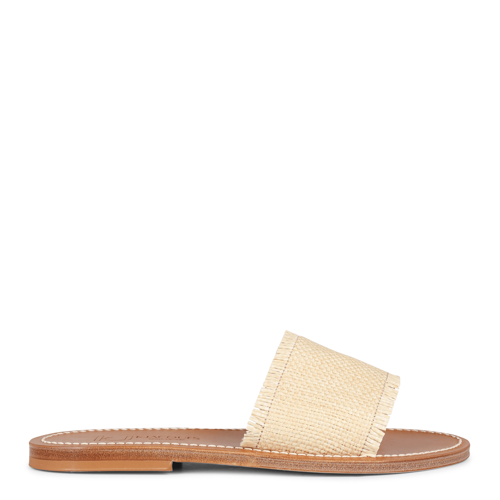 Sandalias Planas De Esparto Raffia K Jacques - Mujer | Place des Tendances