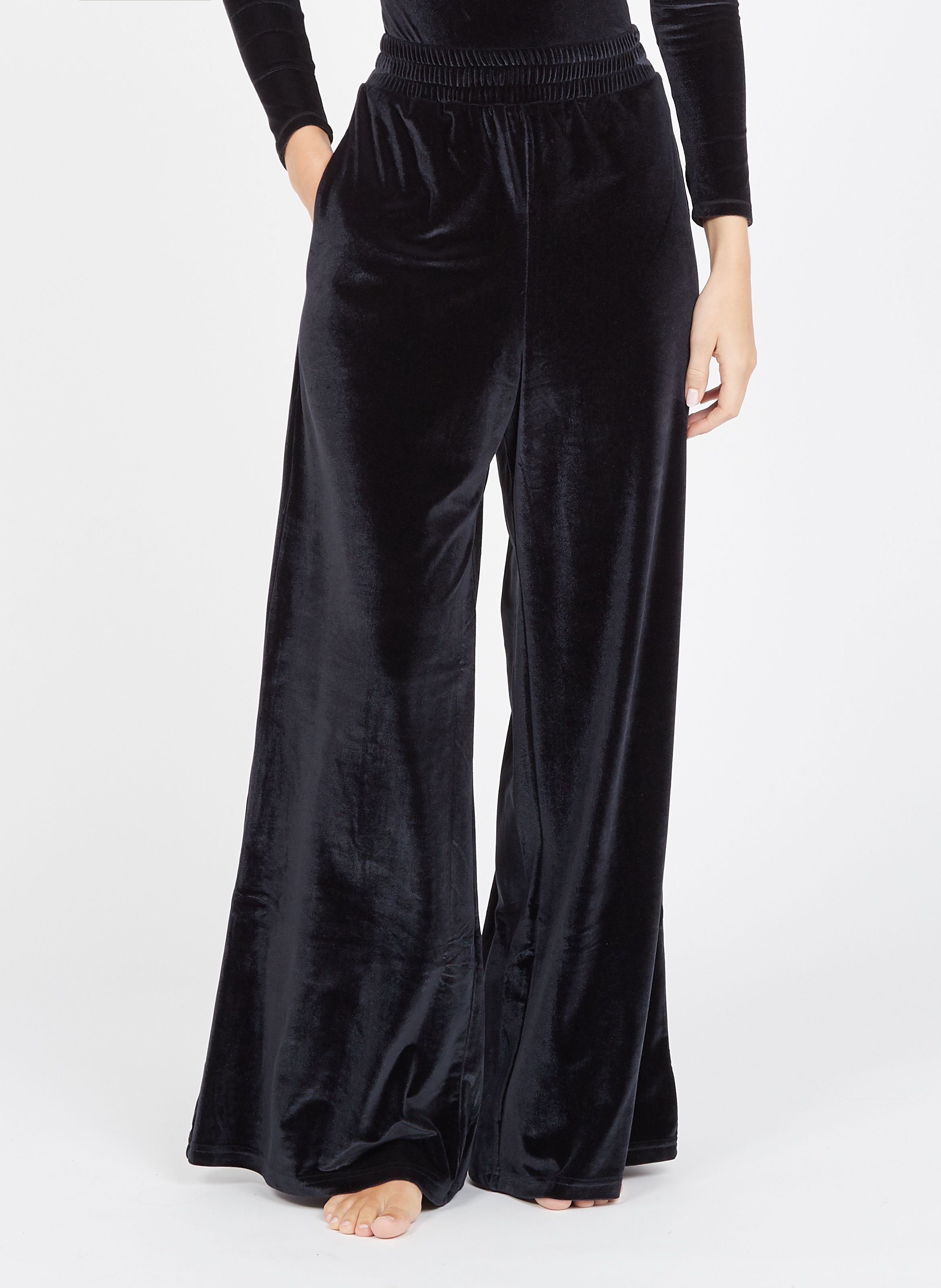 Pantalon discount velvet mujer