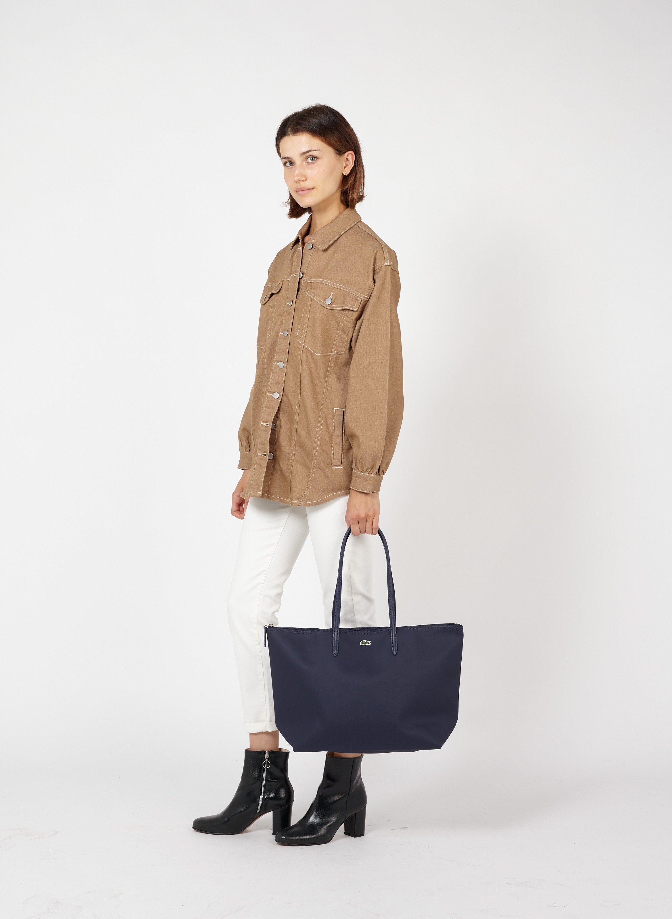 en oferta! Rosa leopardo de impresión de la bolsa de hombro de la lona del  bolso de las mujeres de la moda bolso de gran capacidad femenina casual  bolsos de mano bolsos