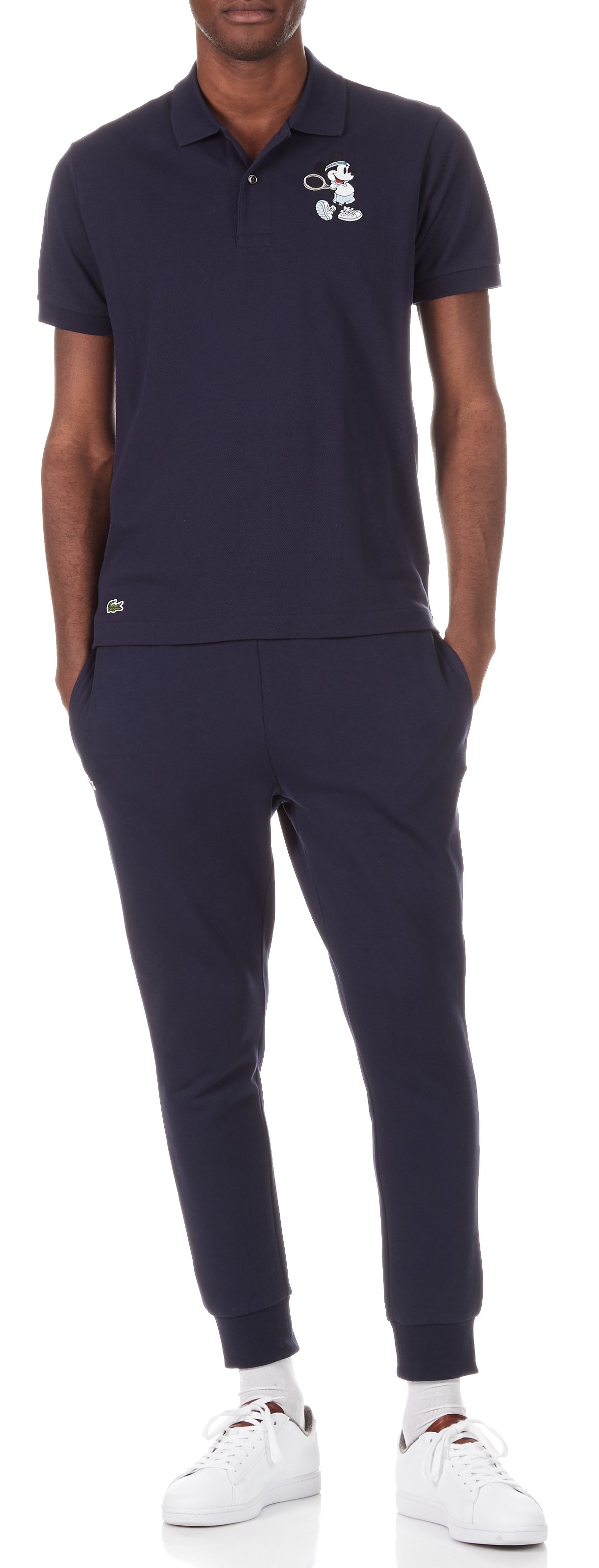 Pantalones y bermudas Lacoste Hombre | Pantalón corto de hombre en felpa de  algodón con logo estampado Azul Marino « Portelamor