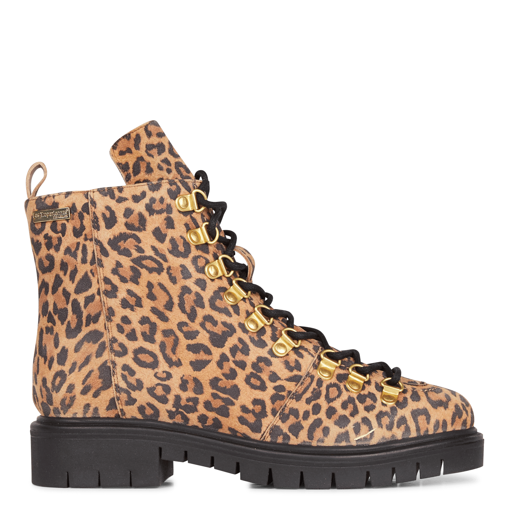 Botines De Piel Con Estampado De Leopardo Leopard Les Tropeziennes - Mujer  | Place des Tendances