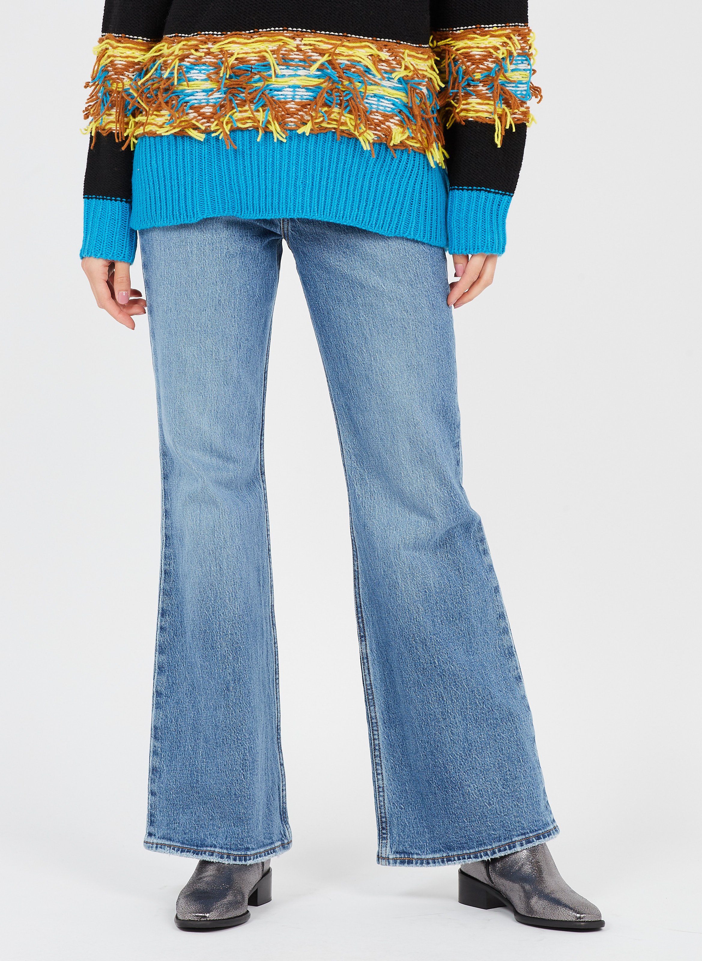 Vaquero Flare Indigo Fonce Levi's - Mujer | Place des Tendances