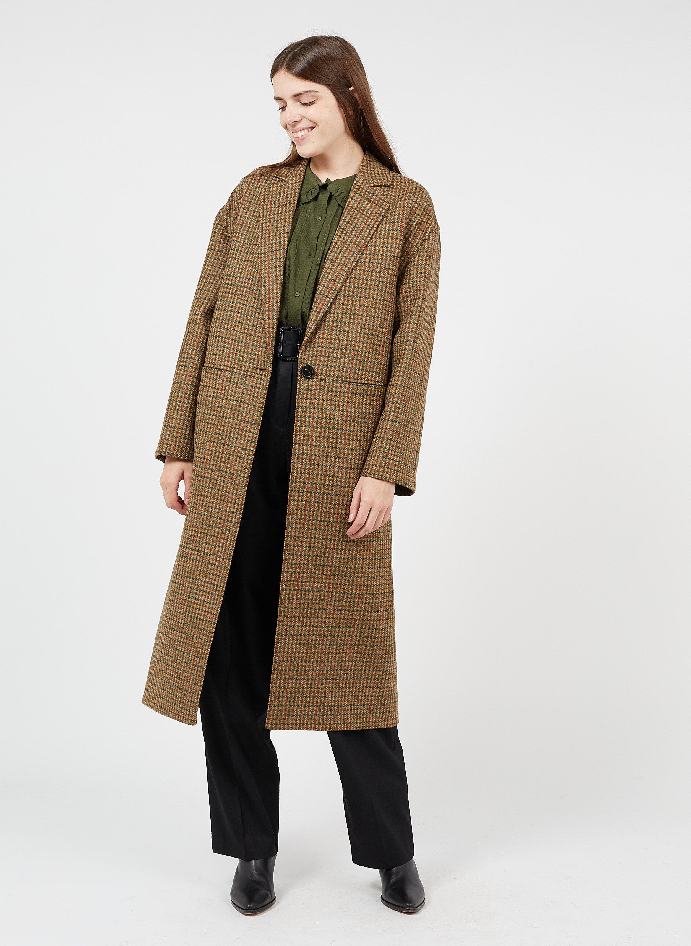 comprar abrigo marron