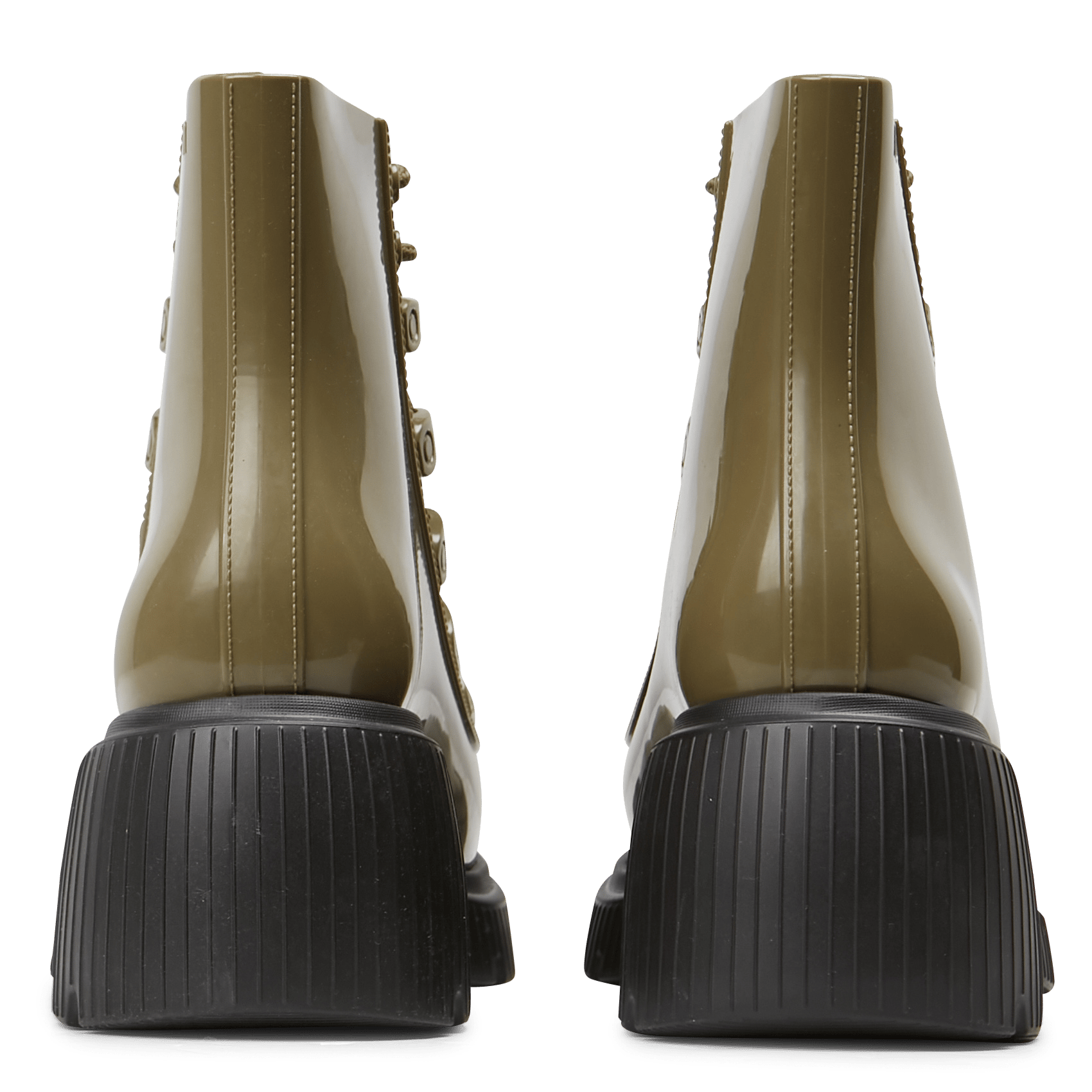 Botines De Pvc Con Black-green Melissa - Mujer Place des Tendances