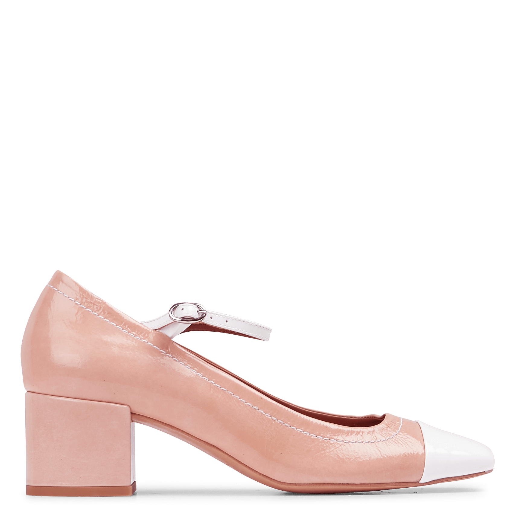Zapatos Tipo Salomé De Charol Beige Mellow Yellow - Mujer | Place des  Tendances