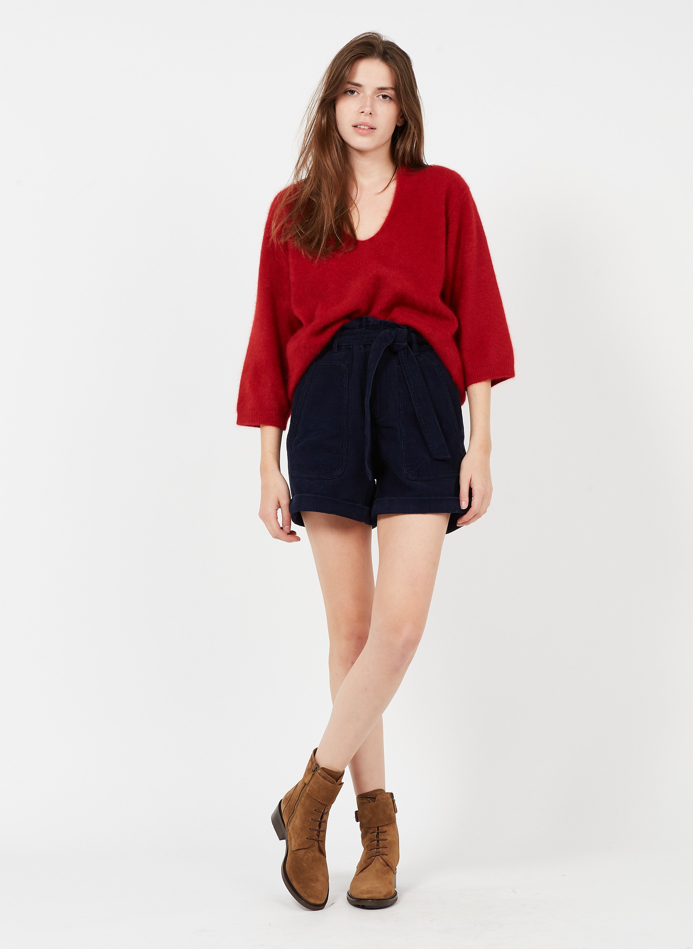 Botines De Piel Tabac Anthology Paris - Mujer | Place des Tendances