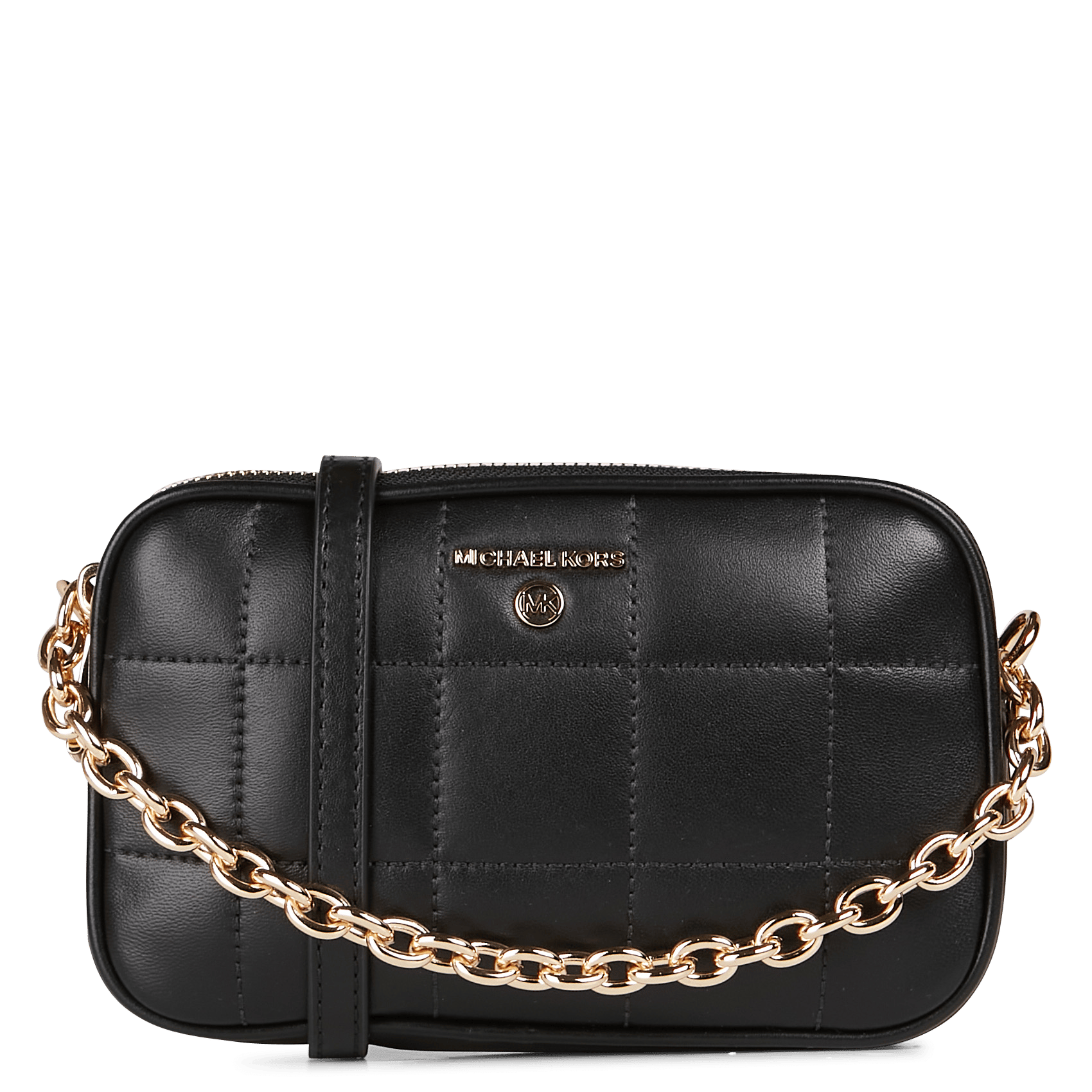 Bolso Acolchado De Piel Black Michael Kors - Mujer | Place des Tendances