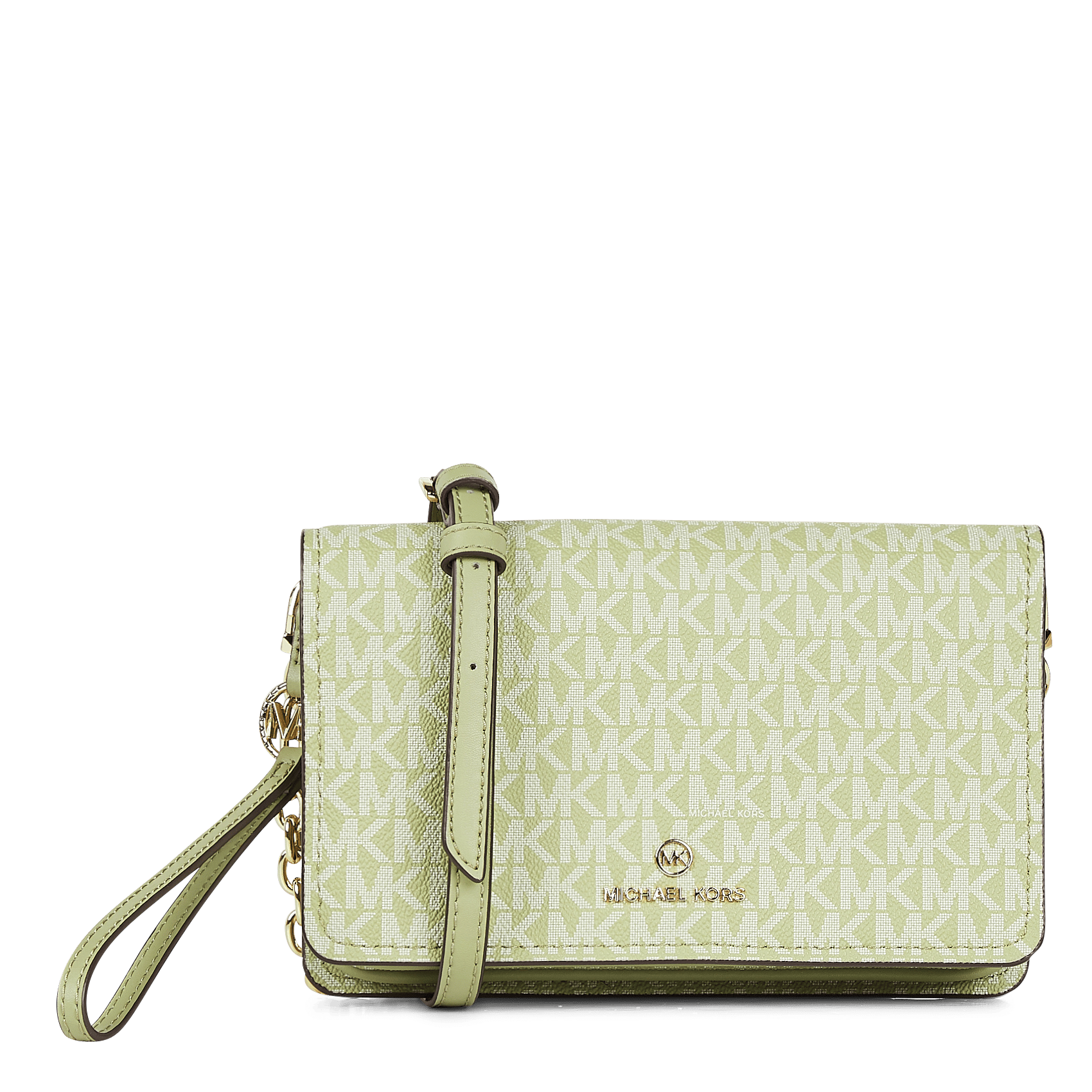 Bolso Bandolera Con Logo Light Sage Michael Kors - Mujer | Place des  Tendances