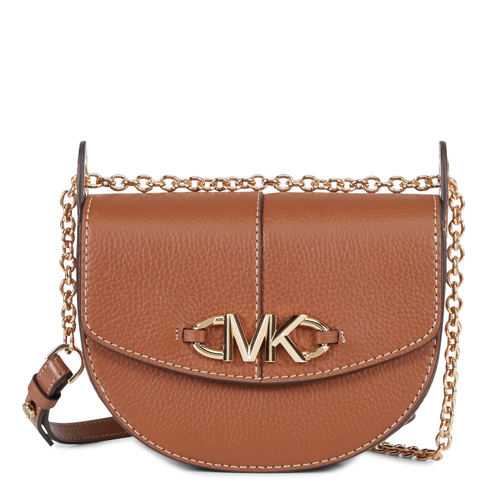 MICHAEL Michael Kors DANIELA GUSSET CROSSBODY - Across body bag - brown -  Zalando.de