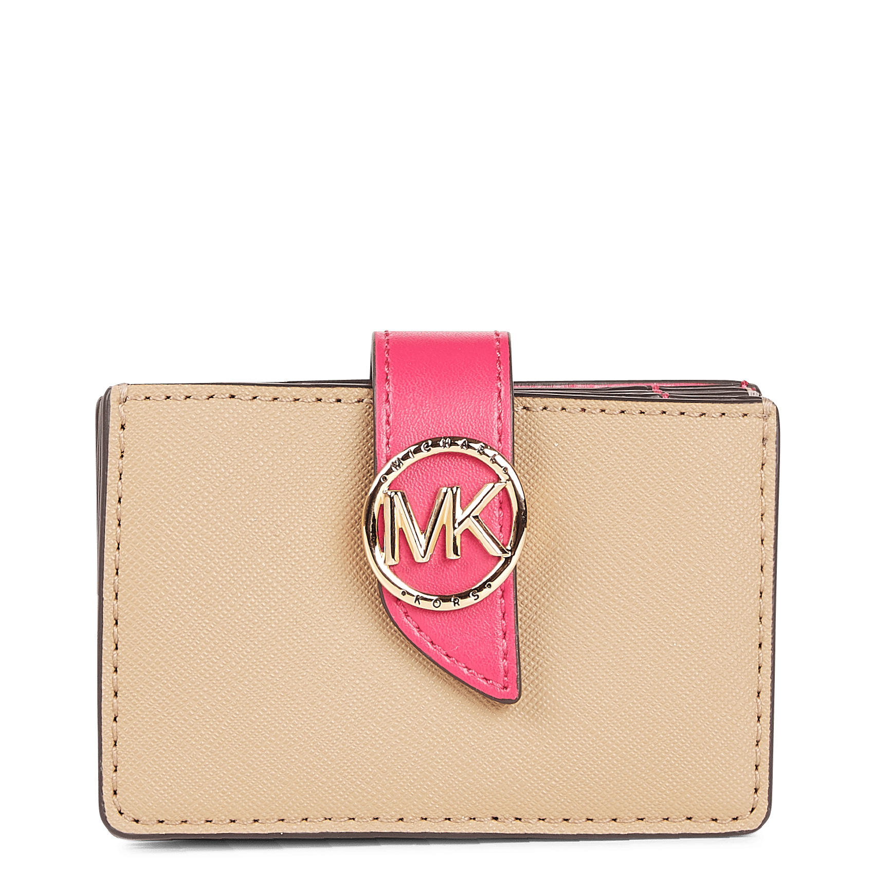 Tarjetero De Piel Rubn Red Mlt Michael Kors - Mujer | Place des Tendances