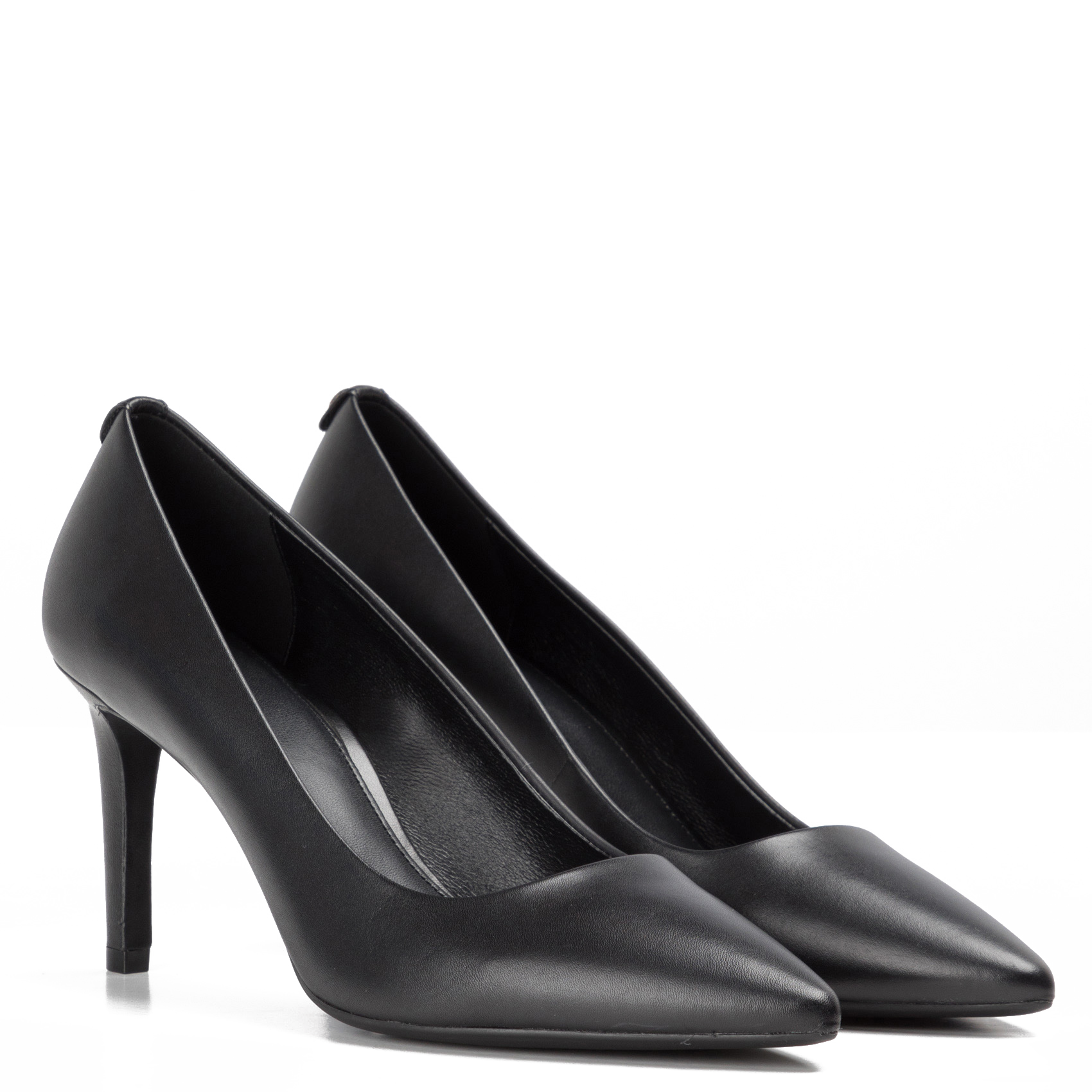 Mujer Zapatos de Tacones de Stilettos y tacones altos Zapatos de salón Michael Kors de Cuero de color Negro 