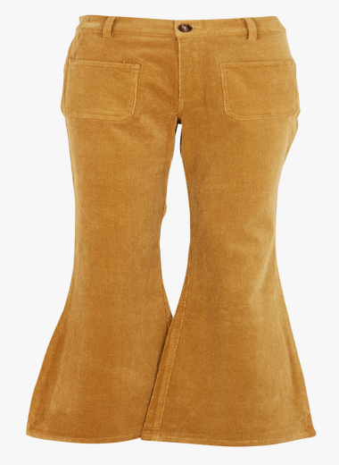 Gold Cord - Pantalón ancho de pana para Mujer