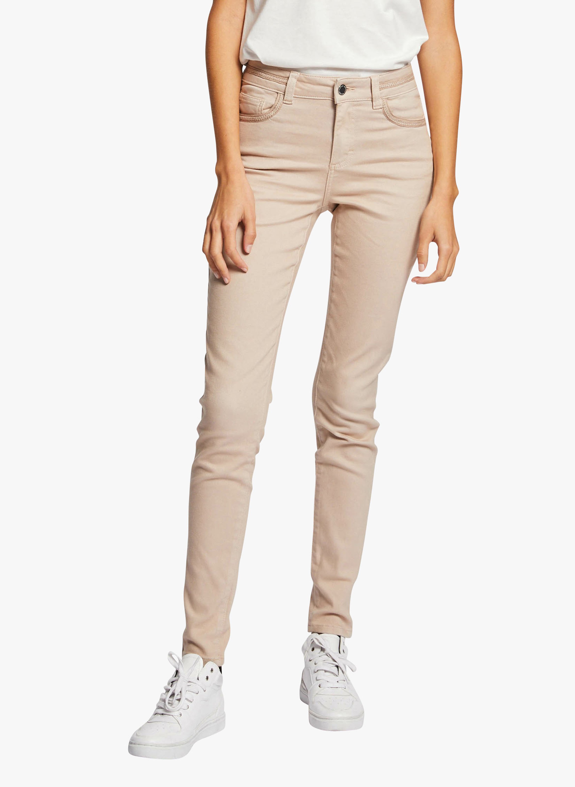 Pantalón Slim De Mezcla De Algodón Seigle Morgan - Mujer | Place des  Tendances