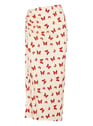 MUSIER NUDE IMPRIMÉ PAPILLONS ROUGES Multicolor
