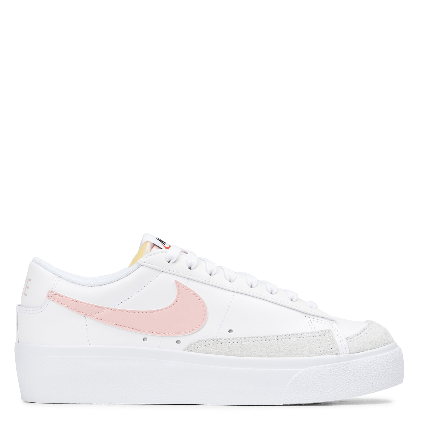 Nike Blazer Low Plateform White/pink Glaze-summit White-black Nike - Mujer  | Place des Tendances
