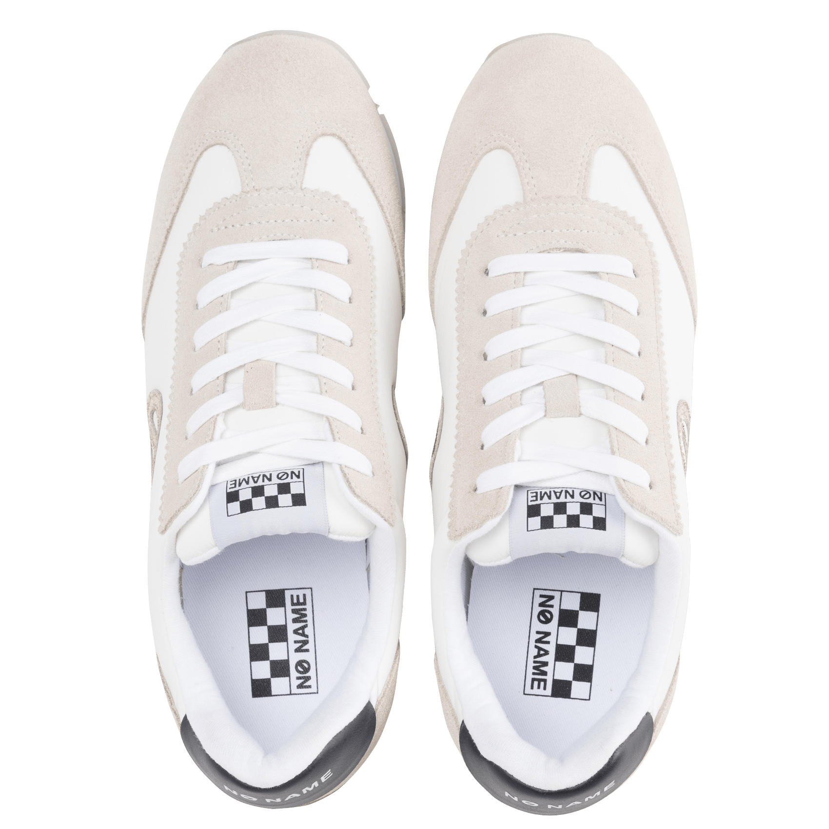 Zapatillas Bajas De Piel White/off White No Name - Mujer | Place des  Tendances