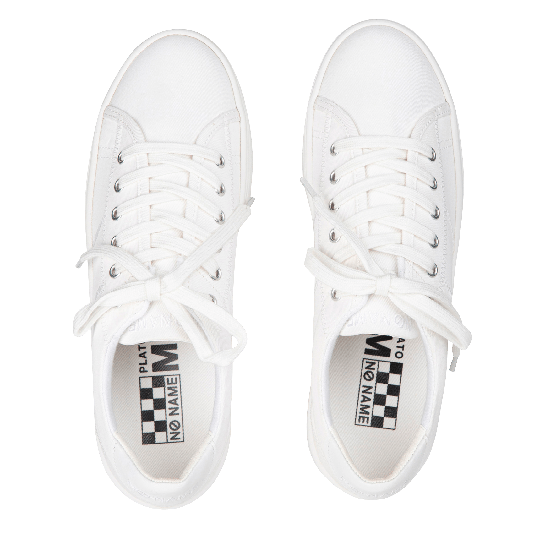 Zapatillas Deportivas Con Plataforma White Fox White No Name - Mujer |  Place des Tendances