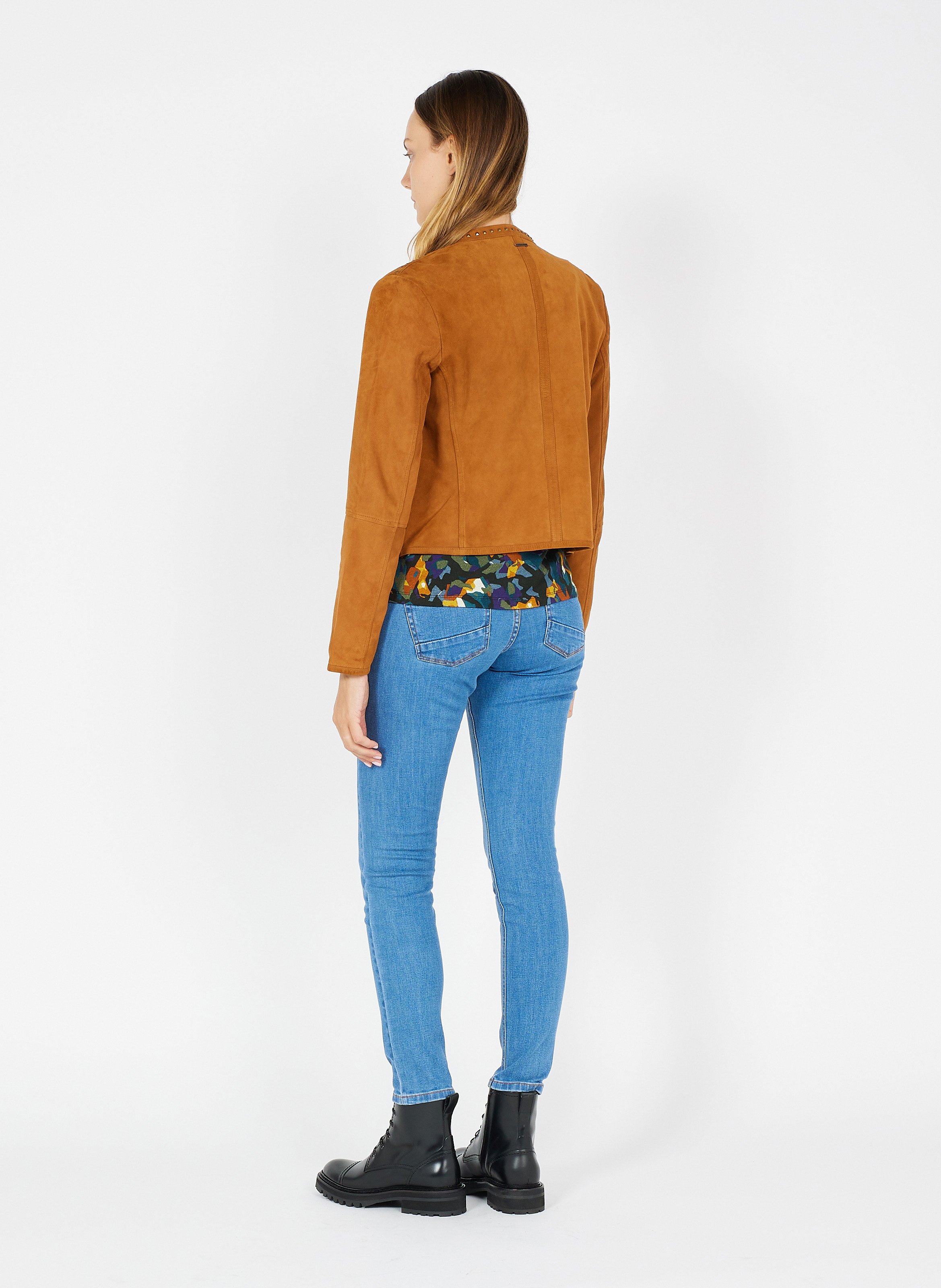 Botines De Piel Glacé Polido Bi - Mujer | des Tendances