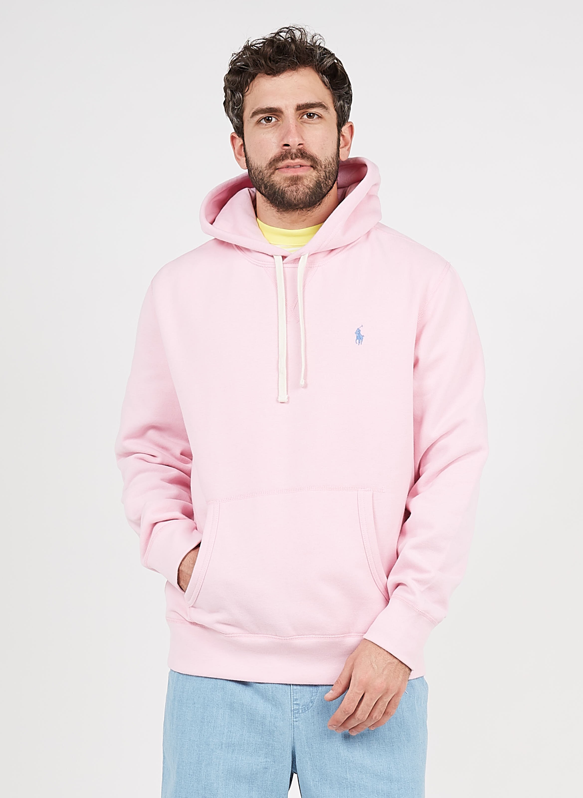 Sudadera De Felpa Con Capucha Carmel Pink Polo Ralph Lauren - Hombre |  Place des Tendances